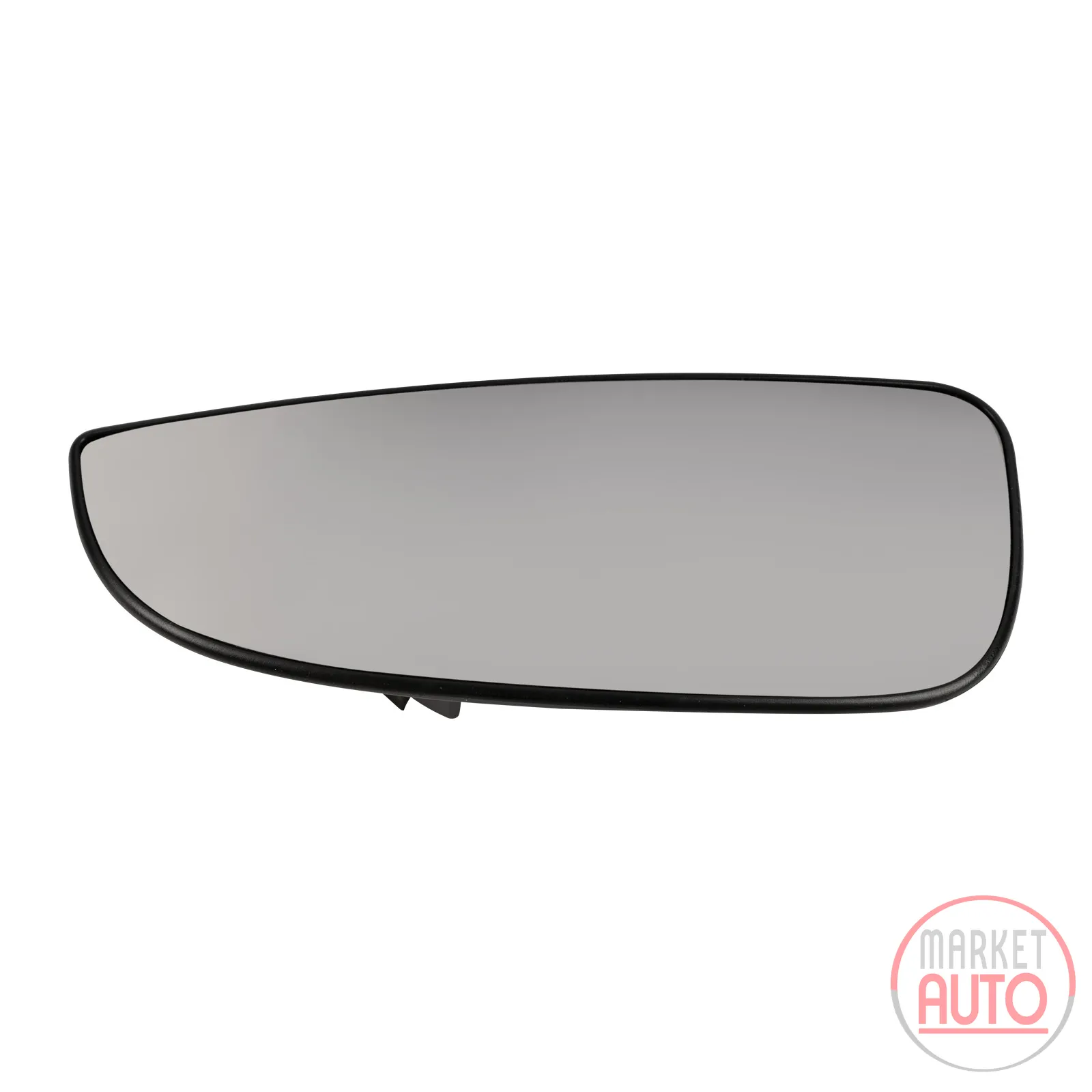 Exterior mirror glass lower left electrically heated