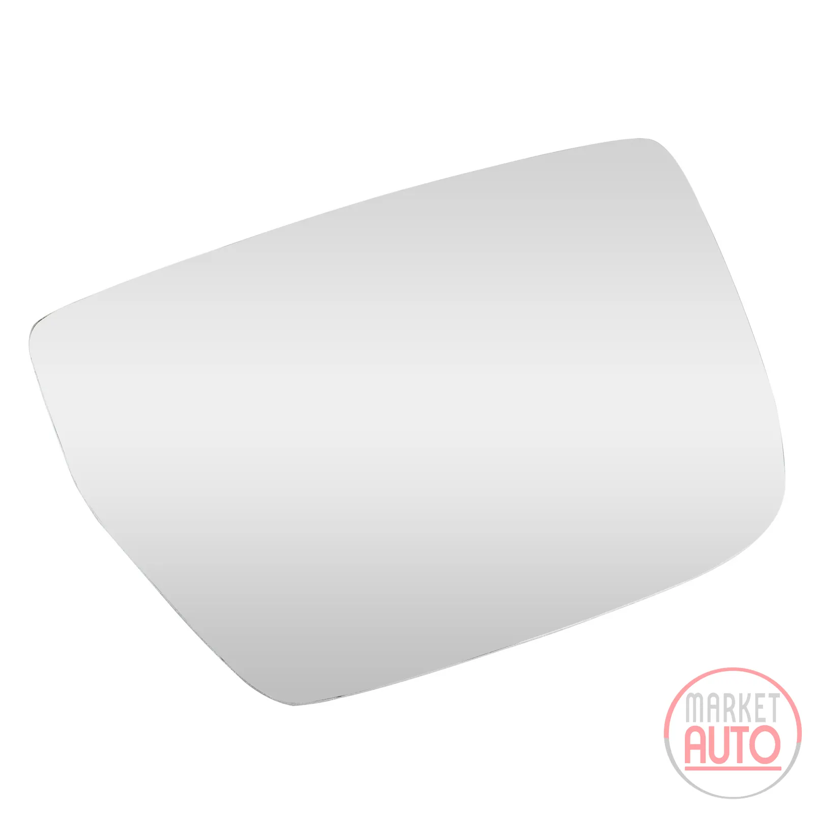 wing mirror glass bottom left not heated