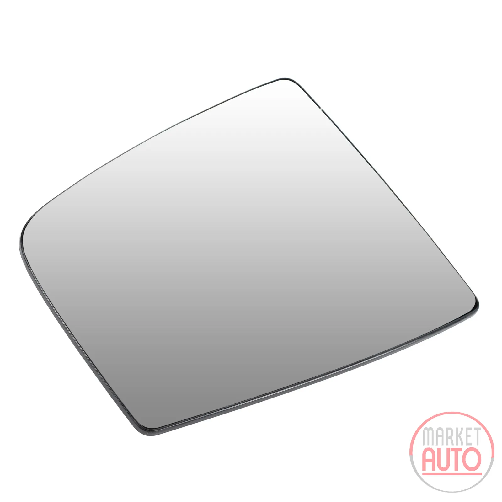 wing mirror glass, top right, heated