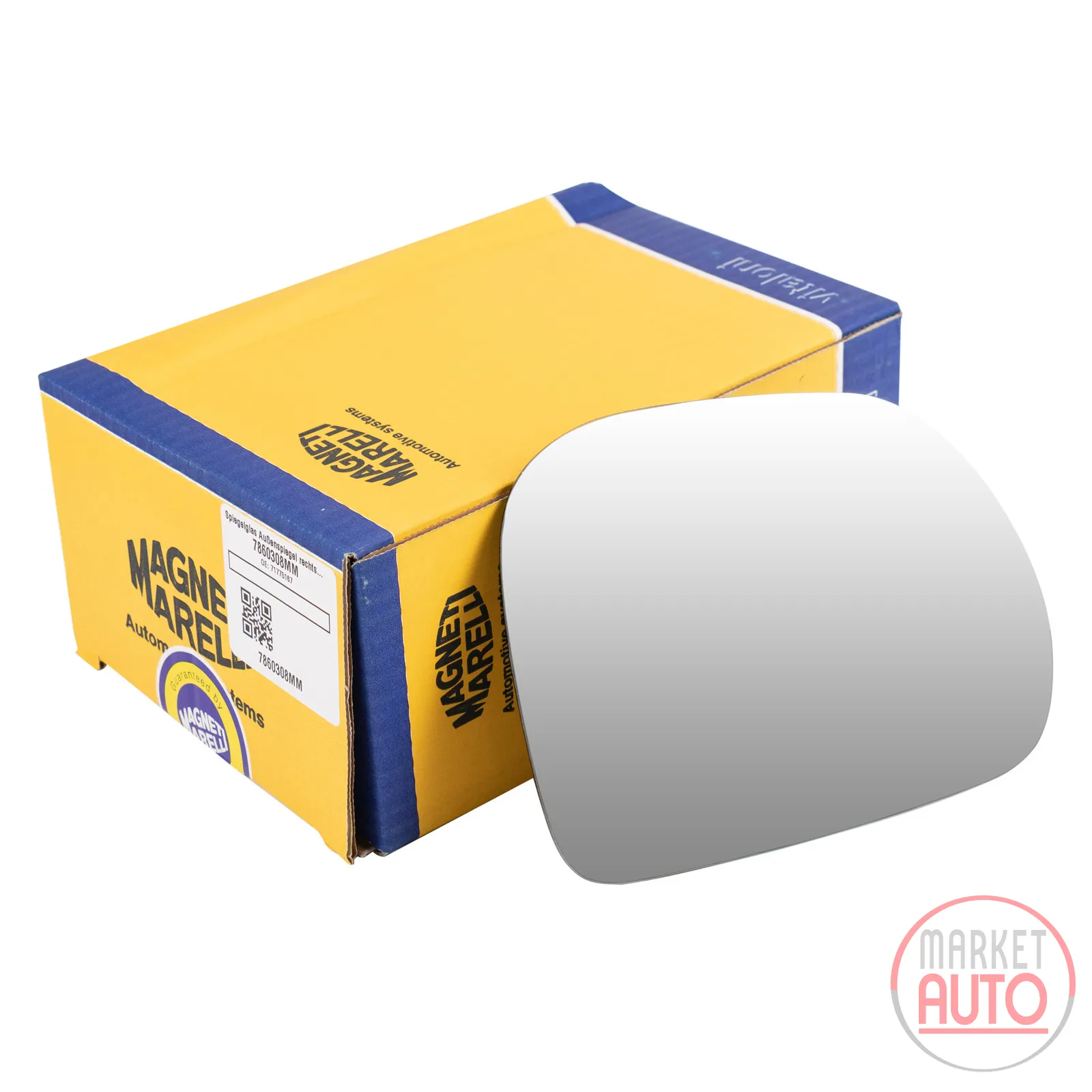 Right exterior mirror glass Magneti Marelli
