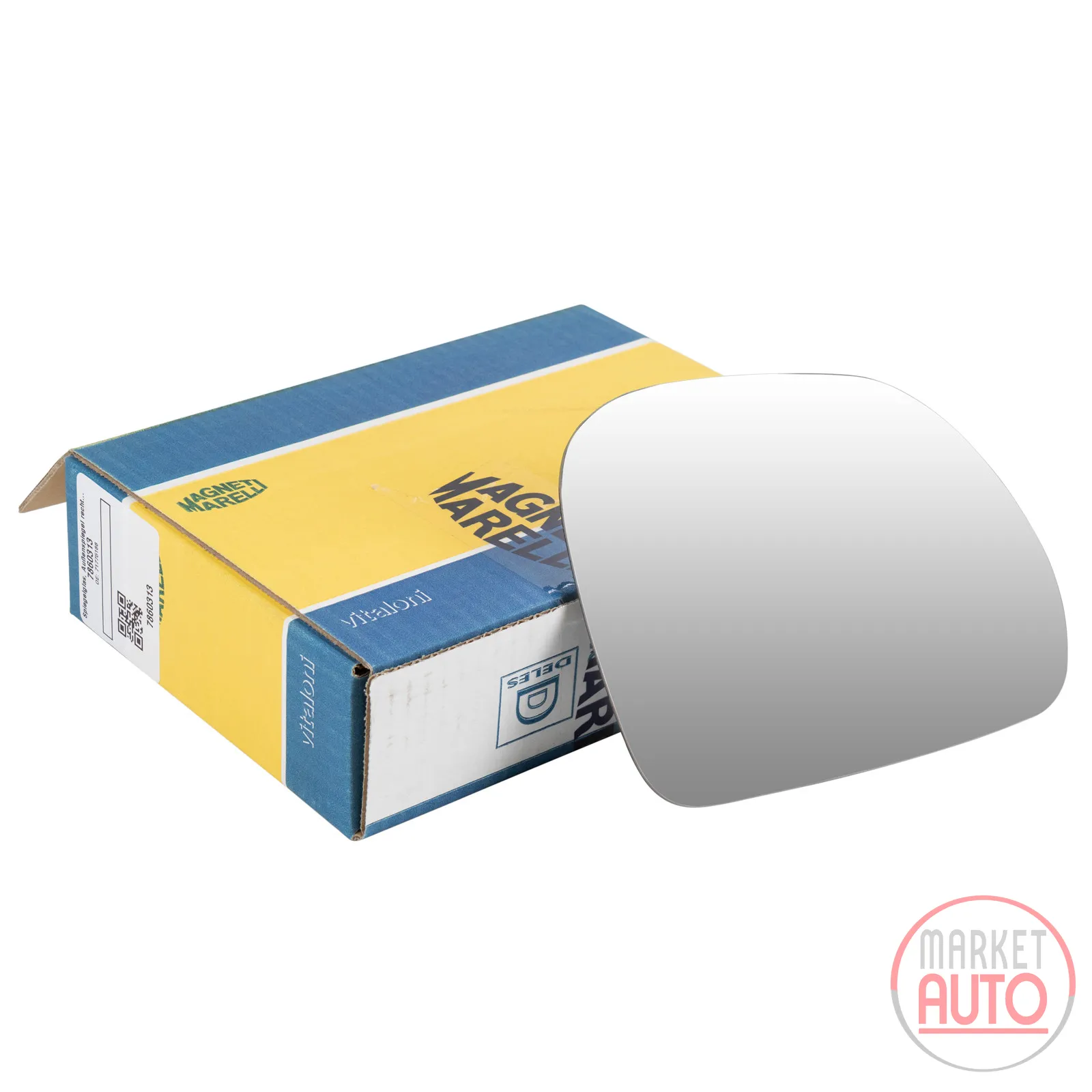 Mirror glass, wing mirror right Magneti Marelli