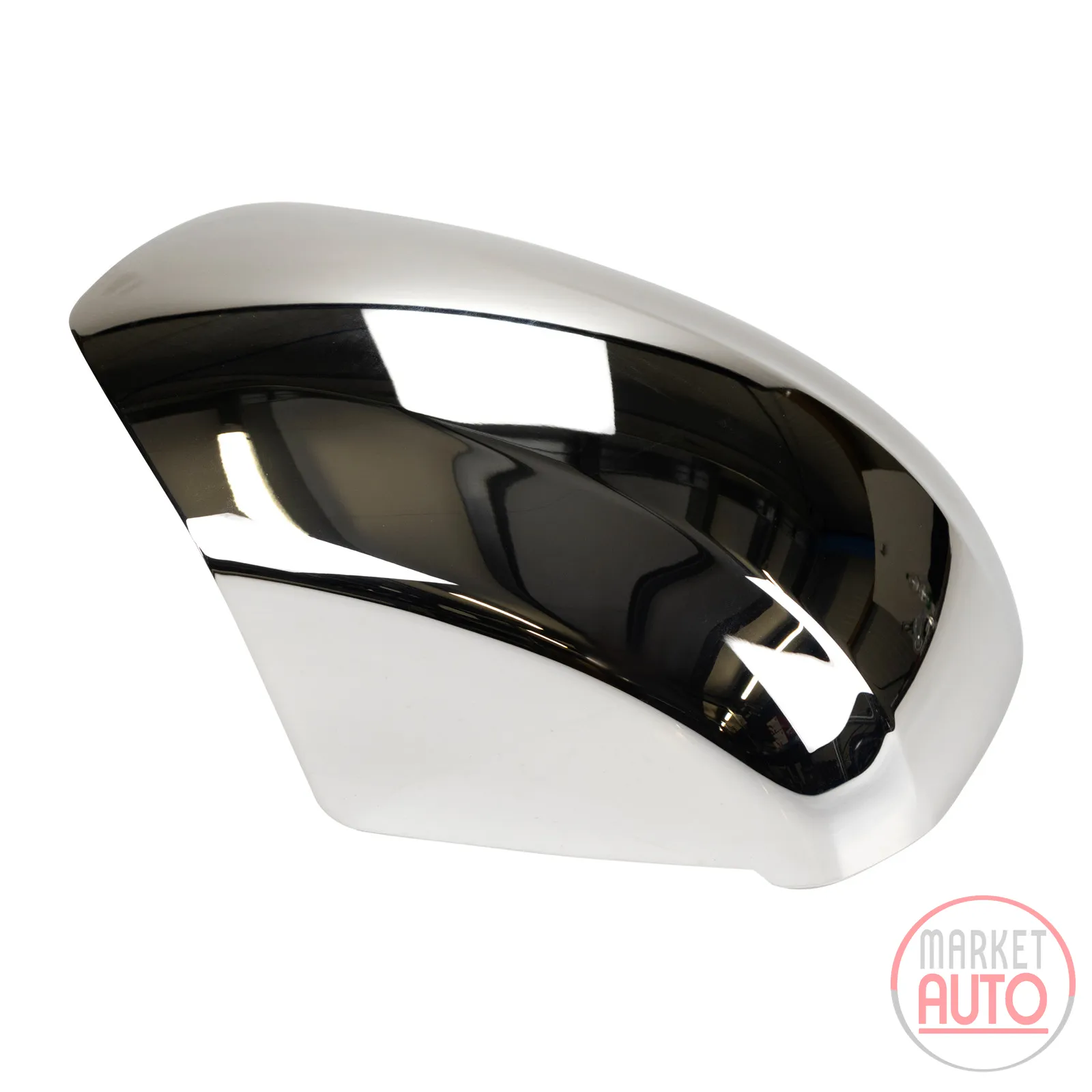 wing mirror cap left chrome