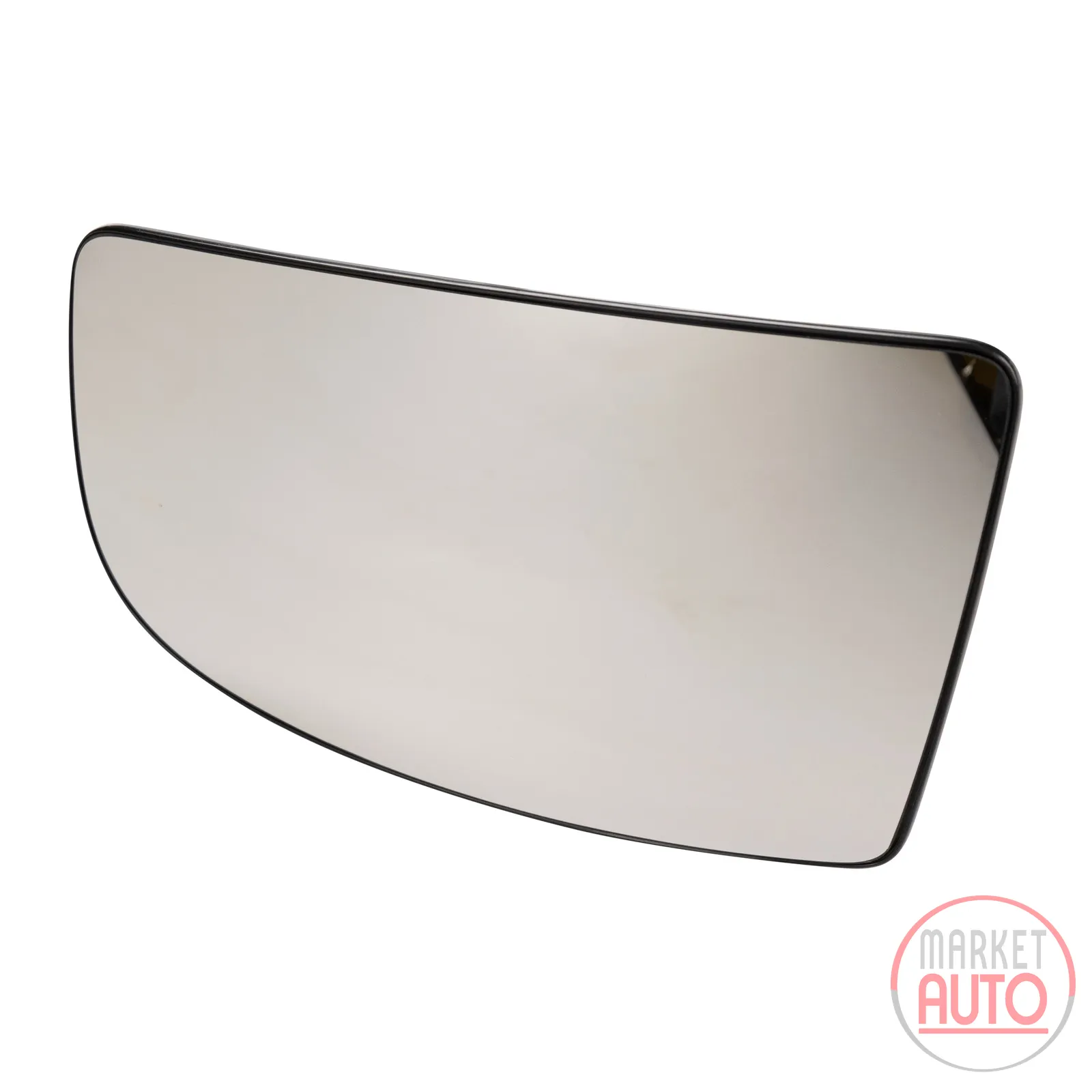 Exterior mirror glass lower left heated