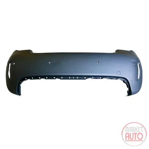 Rear bumper primed