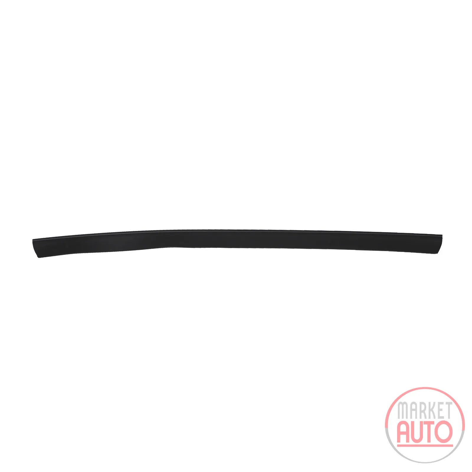Spoiler for front bumper black