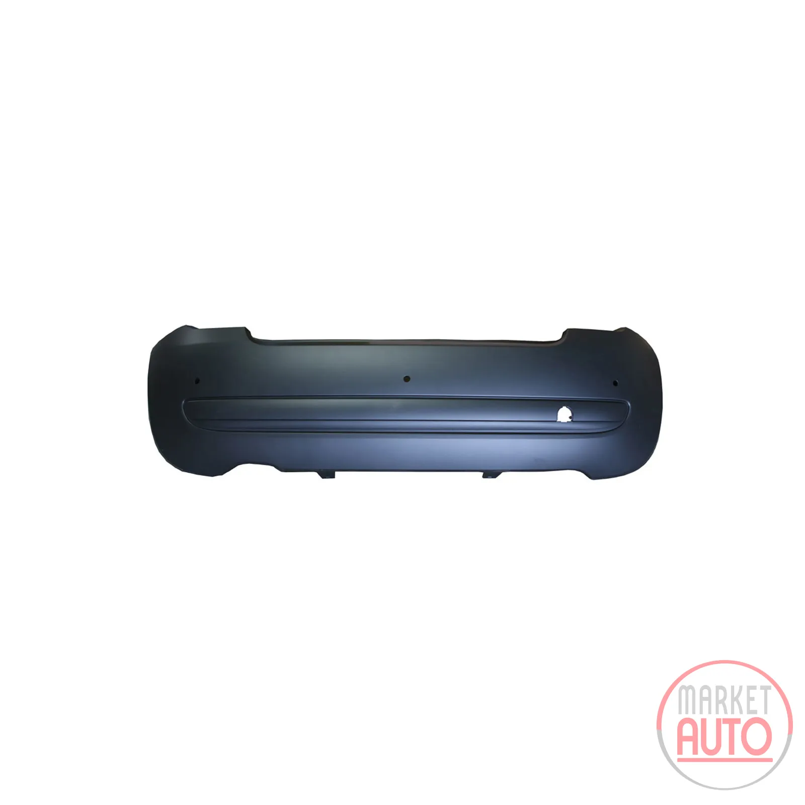 Rear bumper primed