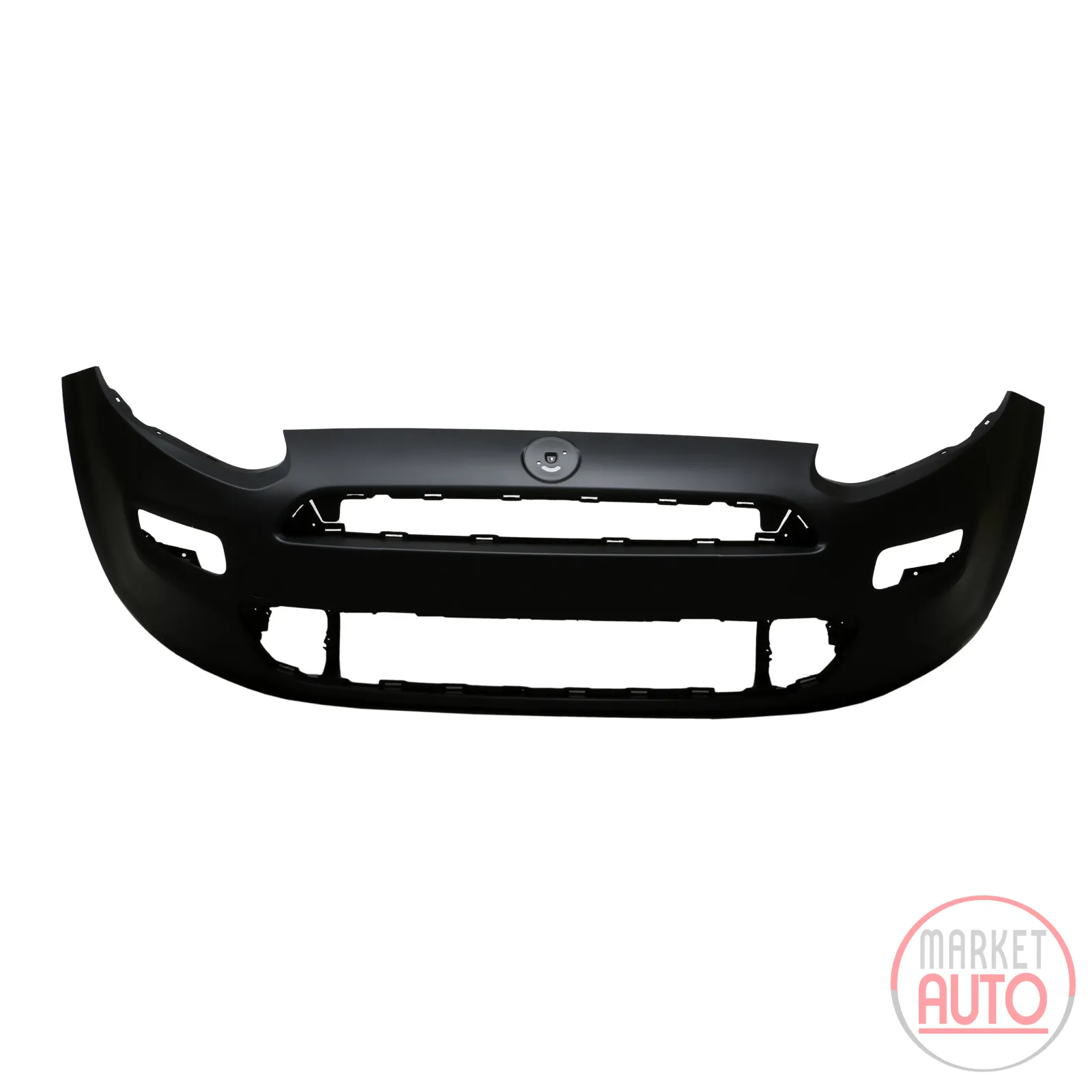 Front bumper primed black