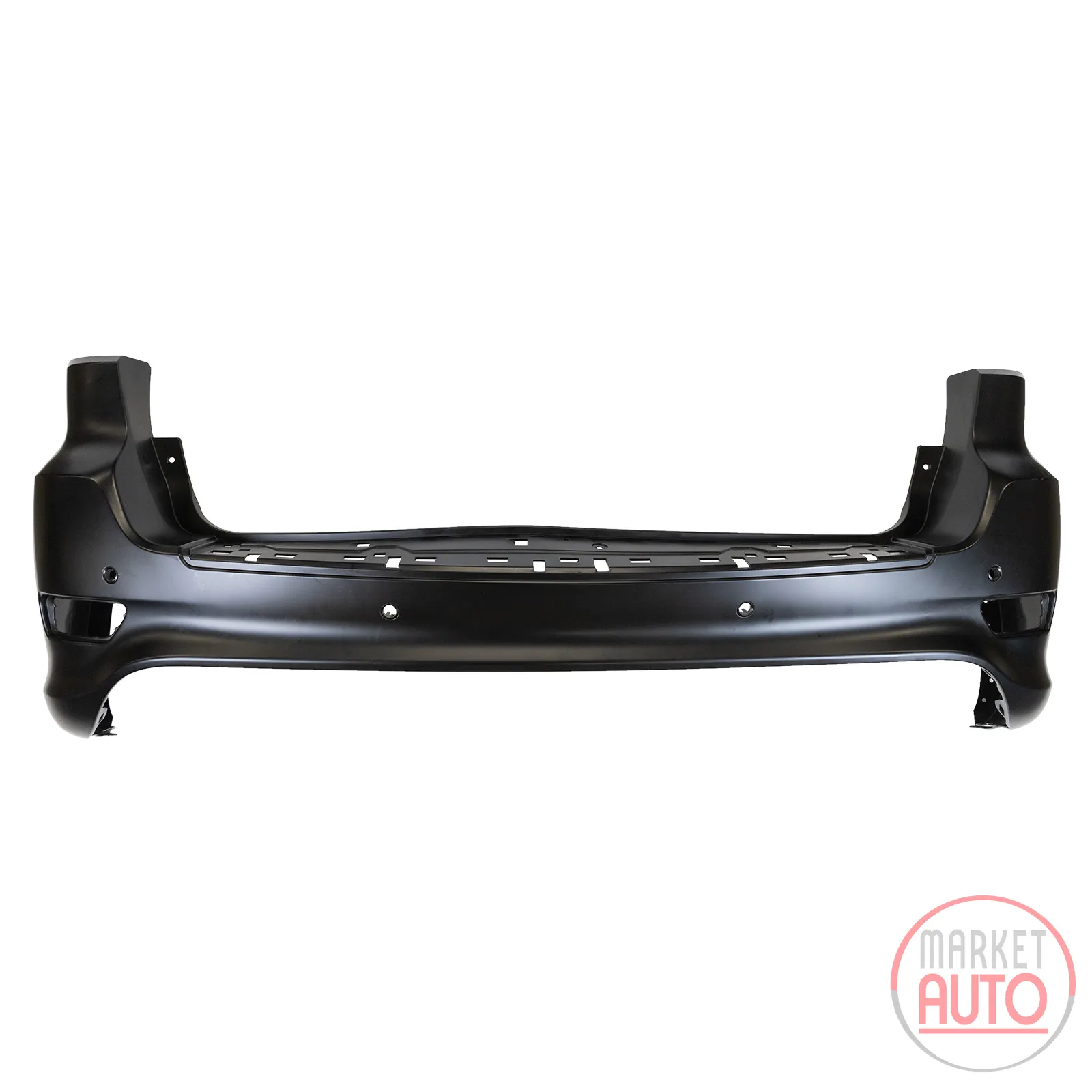 Rear upper bumper