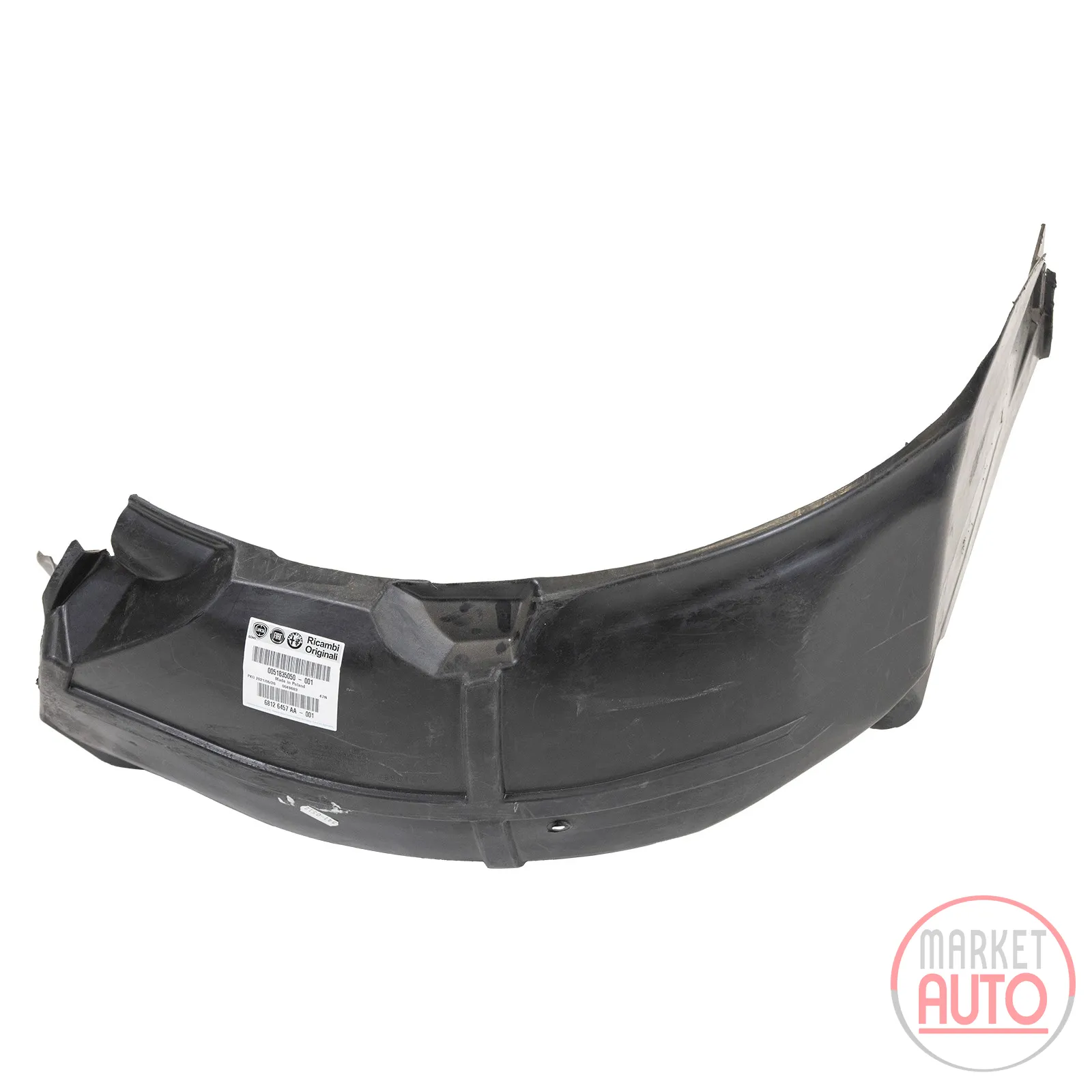 Wheel arch cover left rear