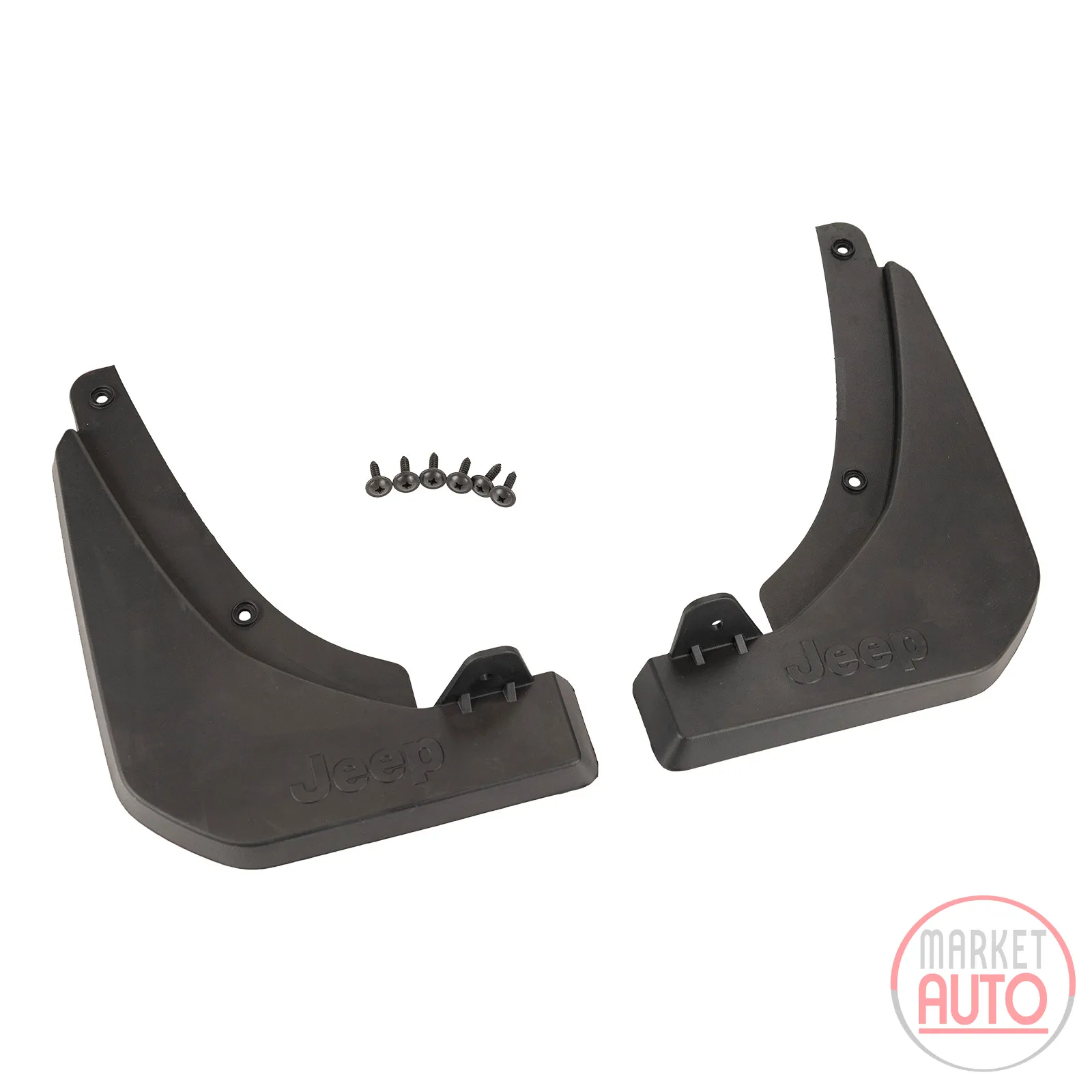 Rear mud flap set