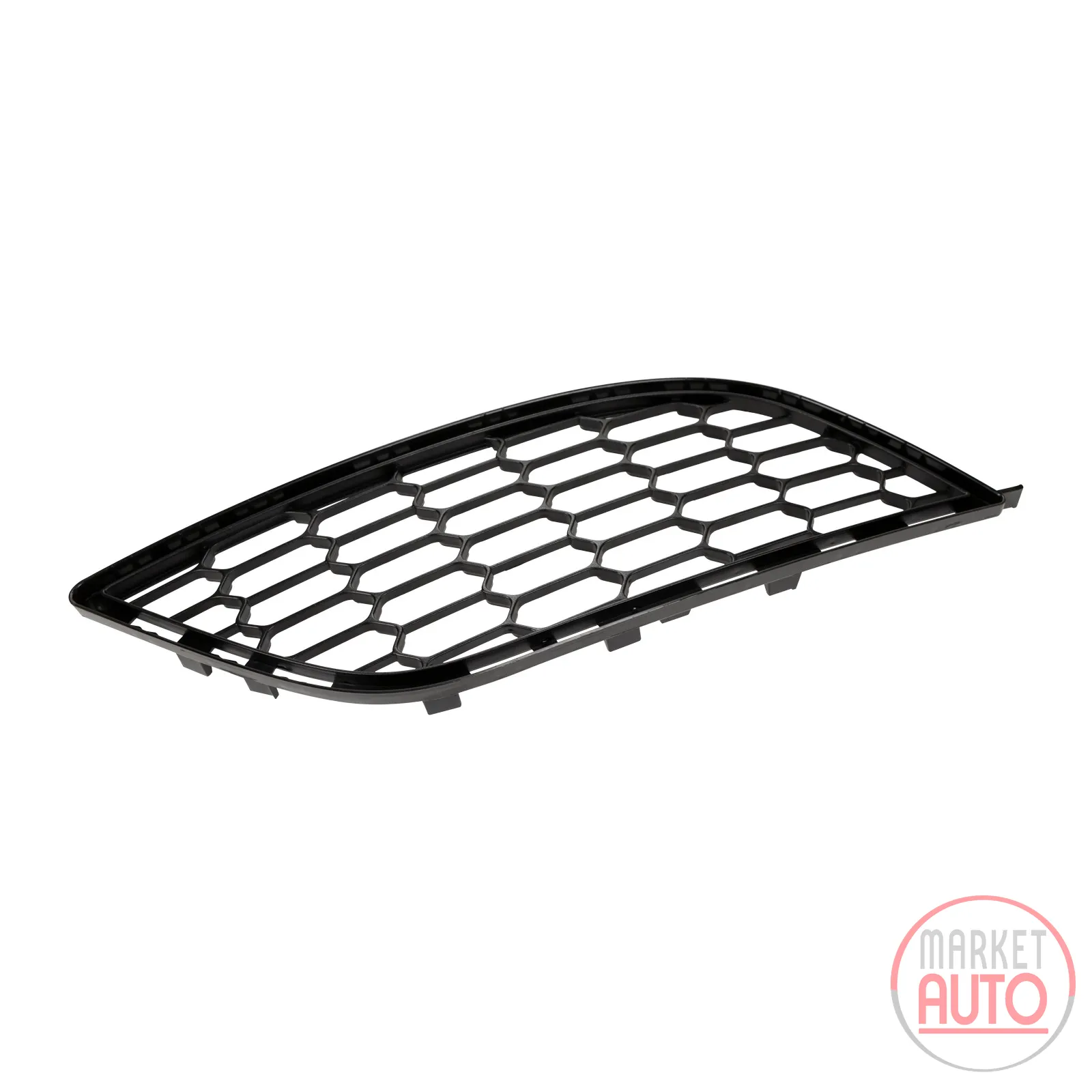 Radiator grille on the right bumper