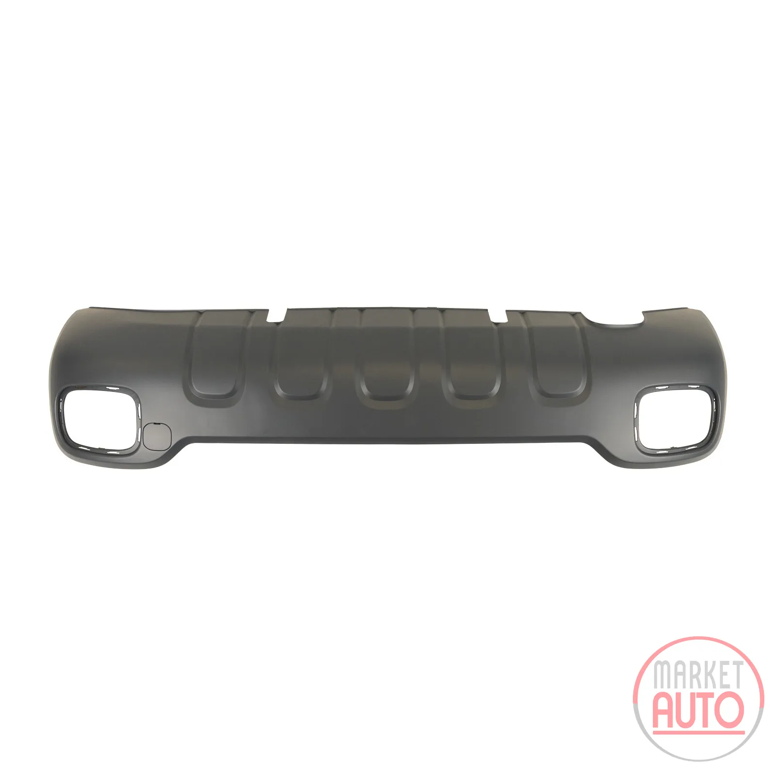 Bumper strip bottom rear