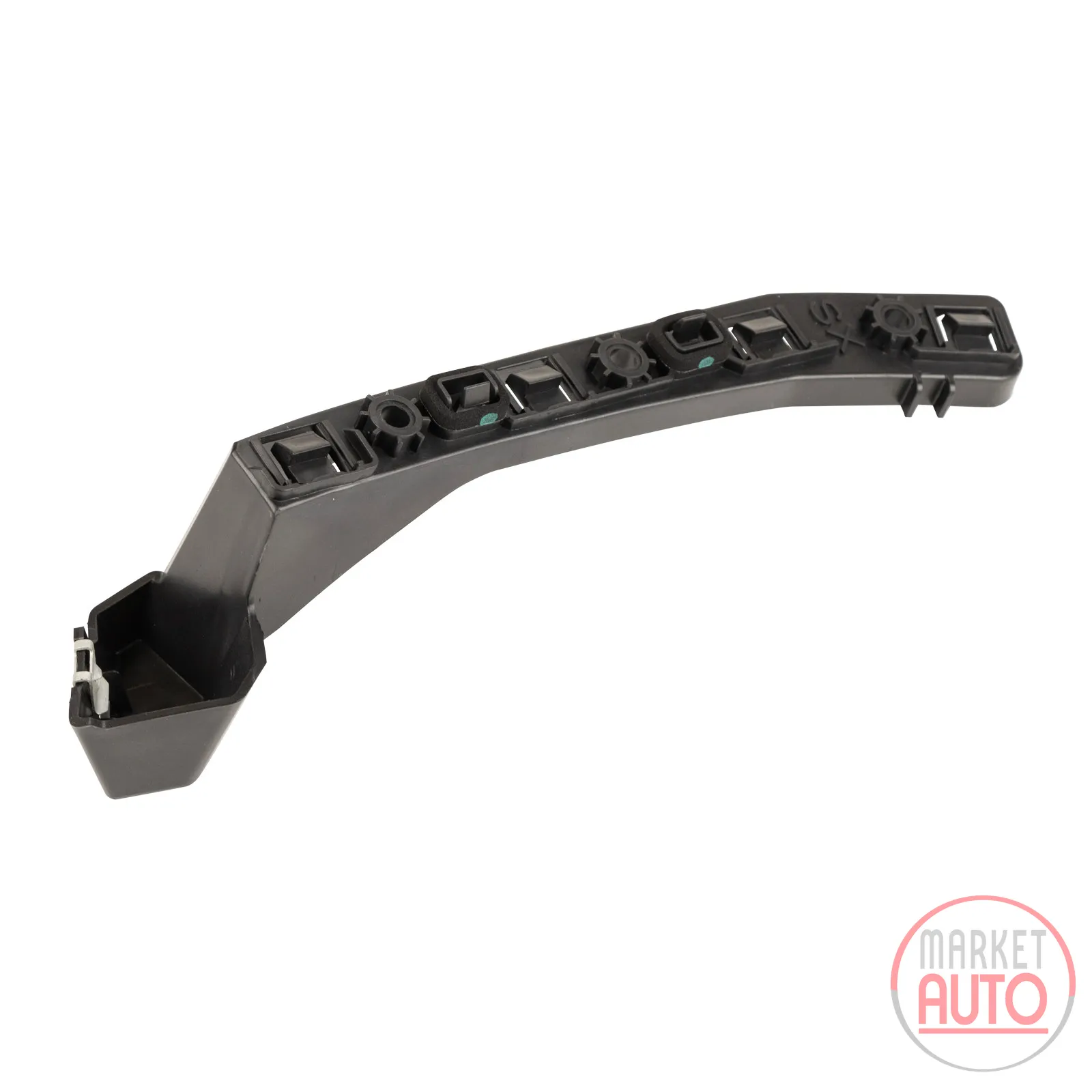Bracket for the rear bumper left