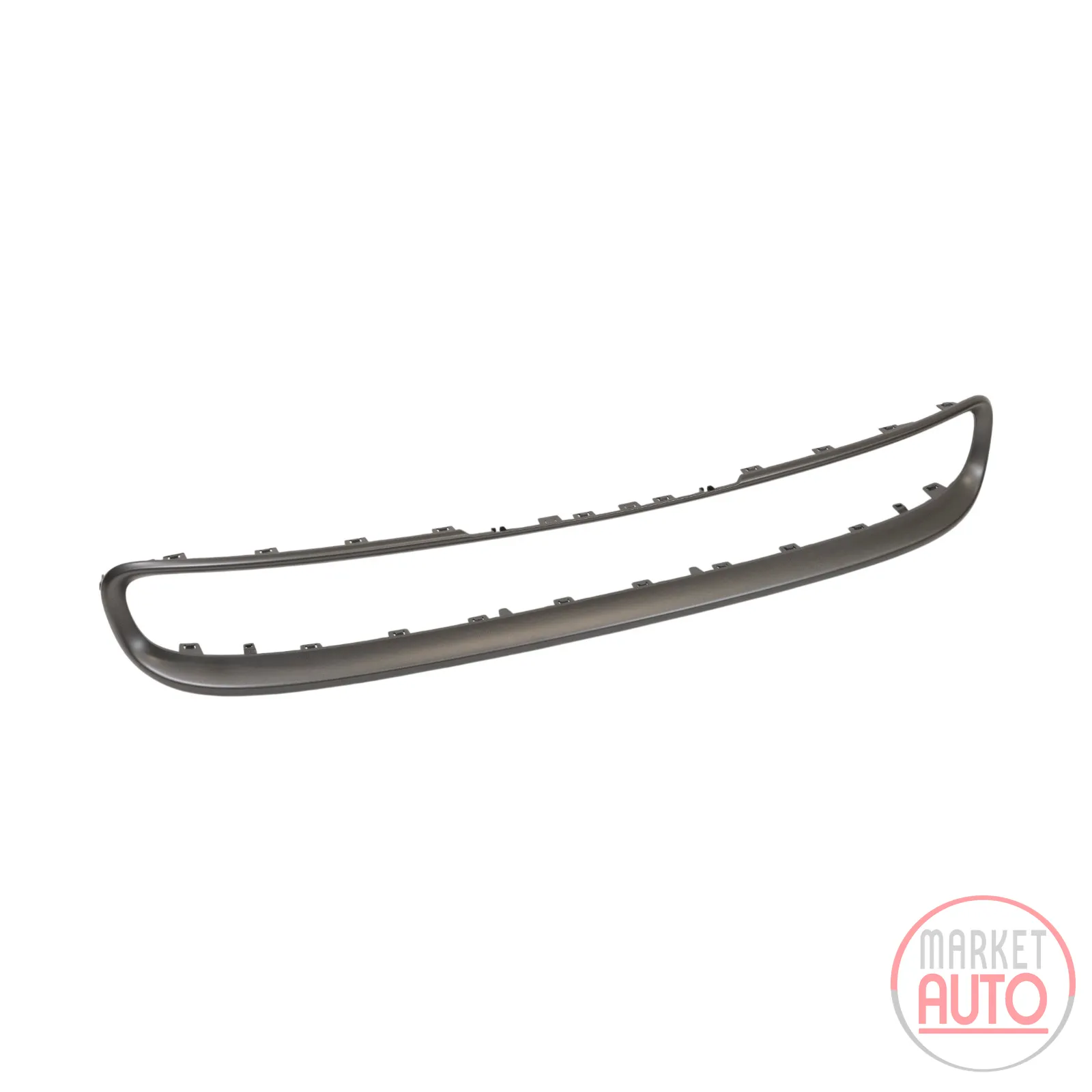 Trim strip on the front bumper