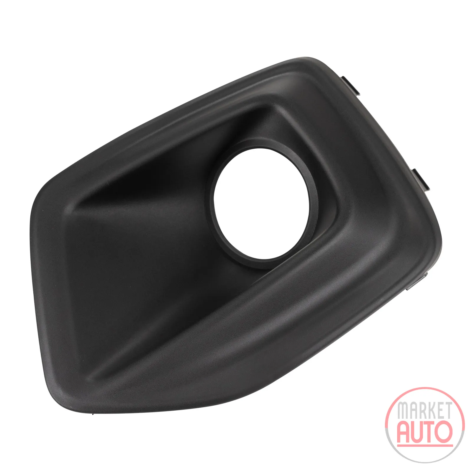 Cover cap on the front bumper right