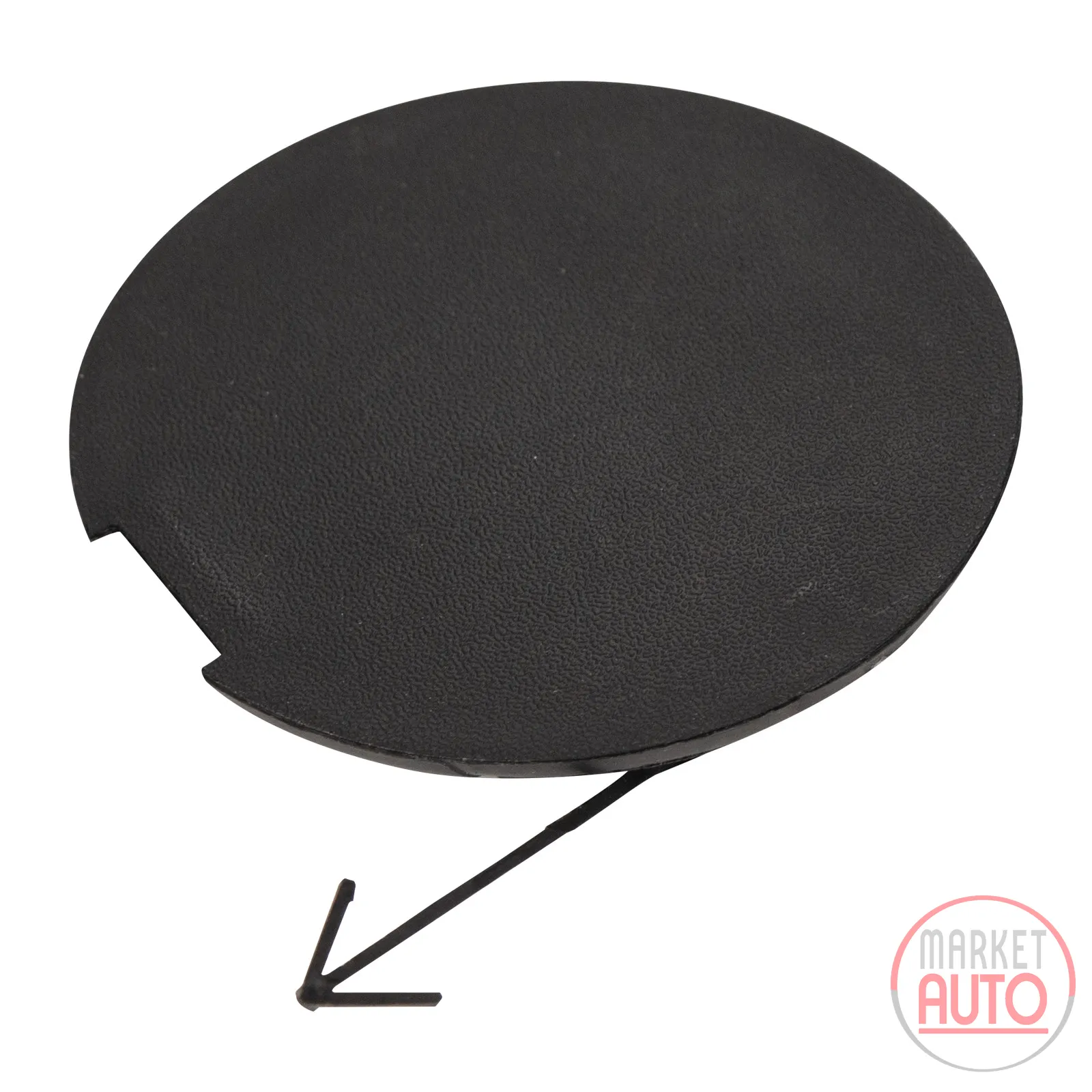 Cover cap for the front bumper