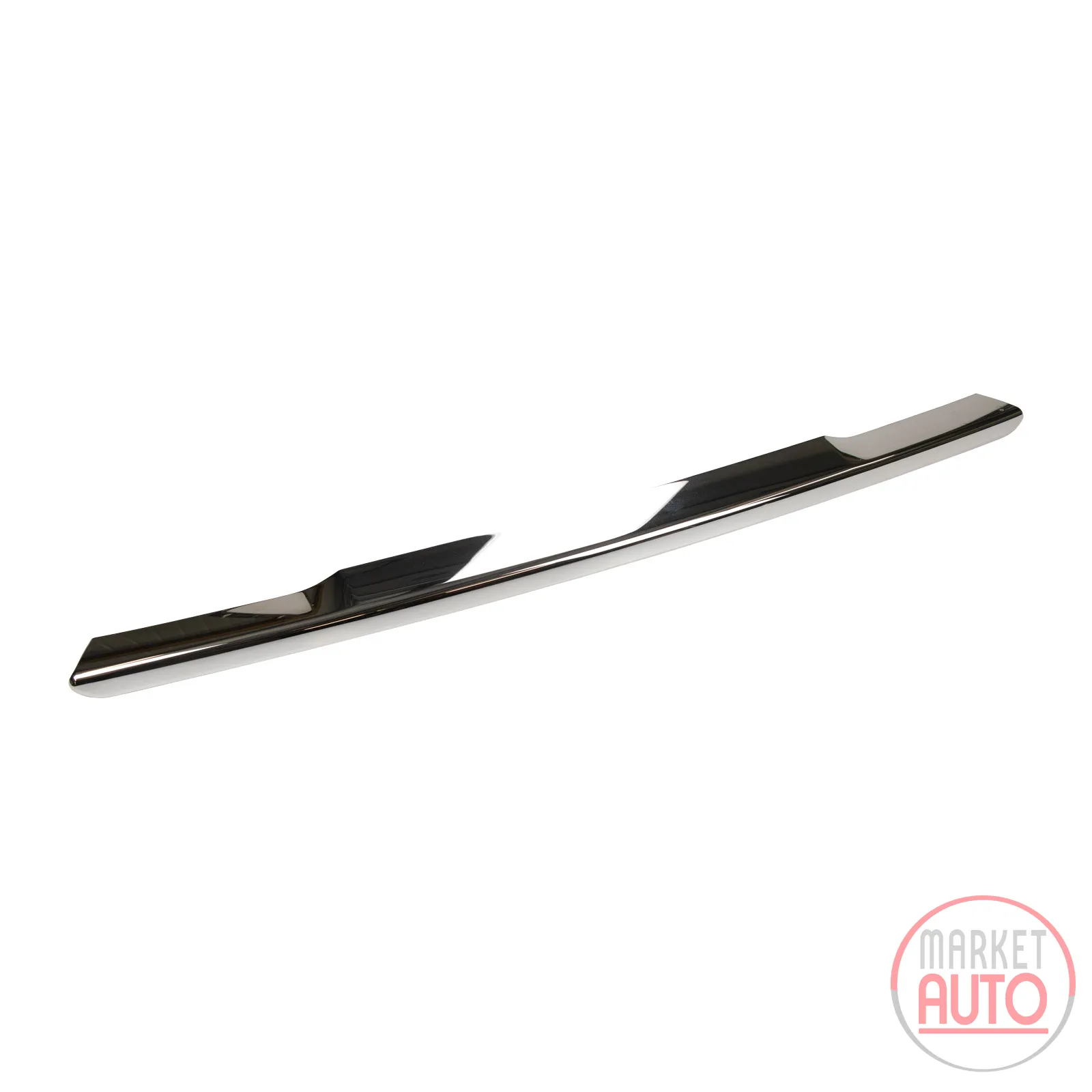 Front bumper lower trim chrome
