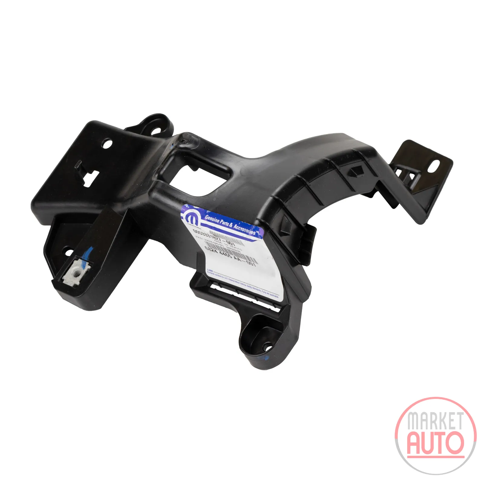 Bracket for the rear bumper left
