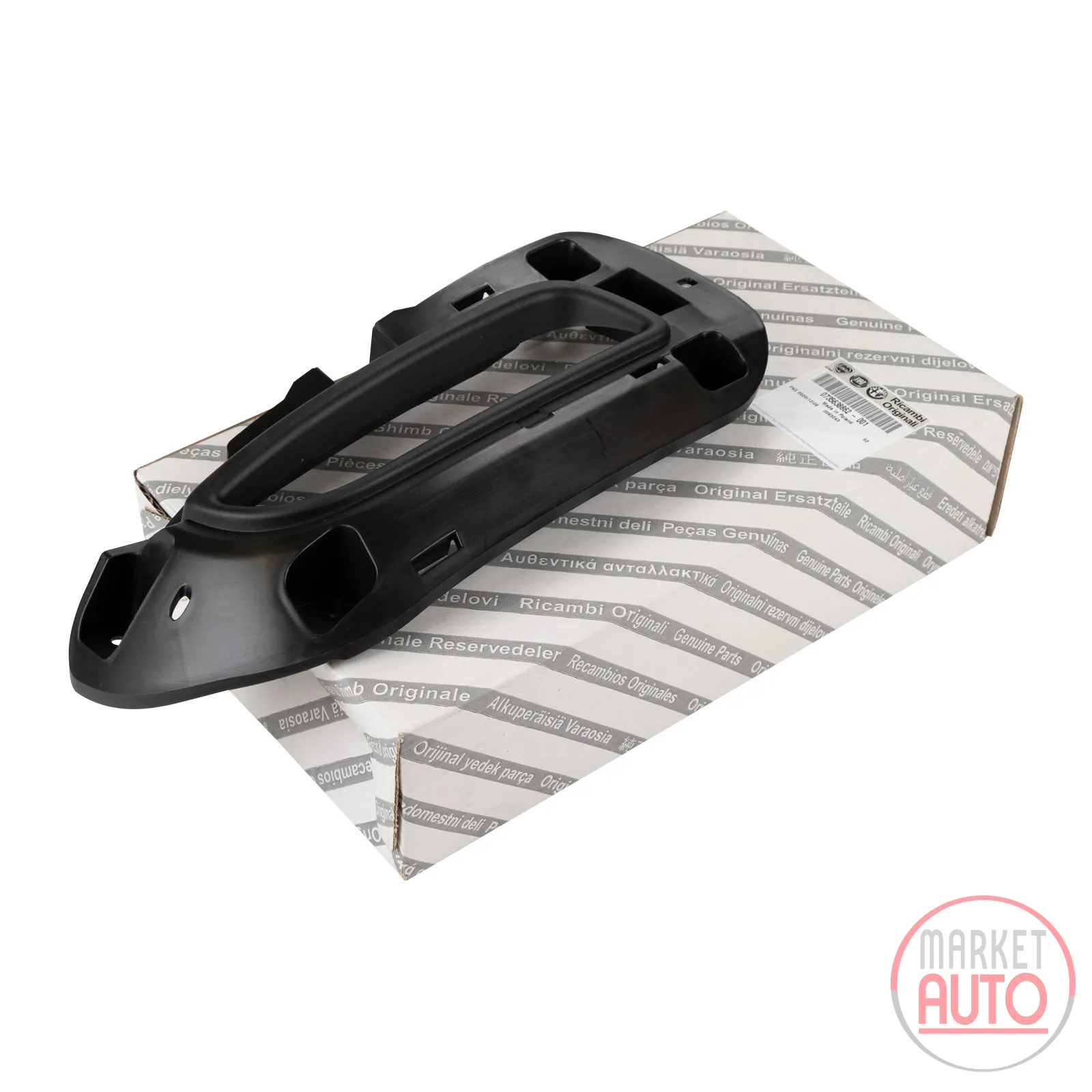 Bracket for the rear right bumper