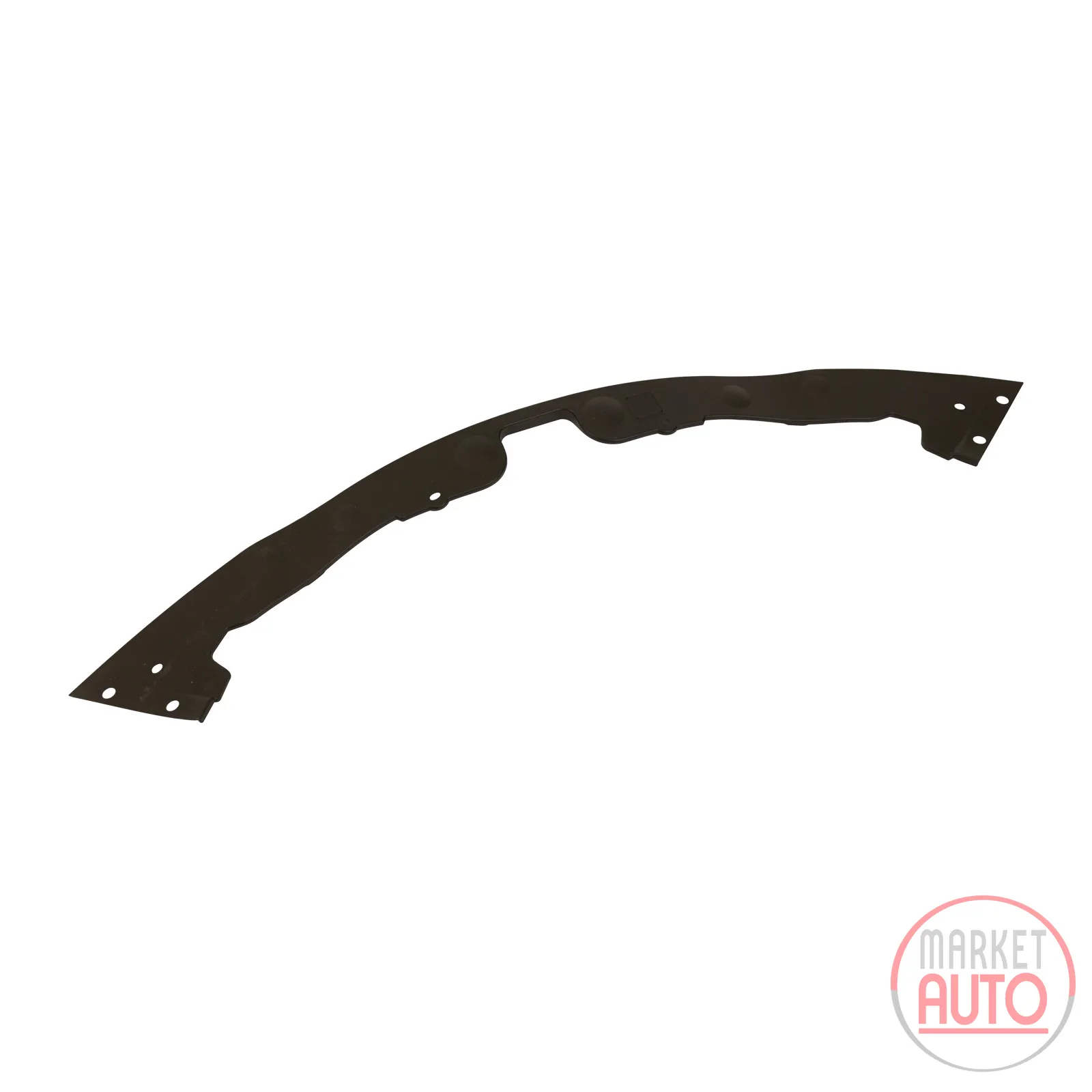 Trim strip for the front bumper
