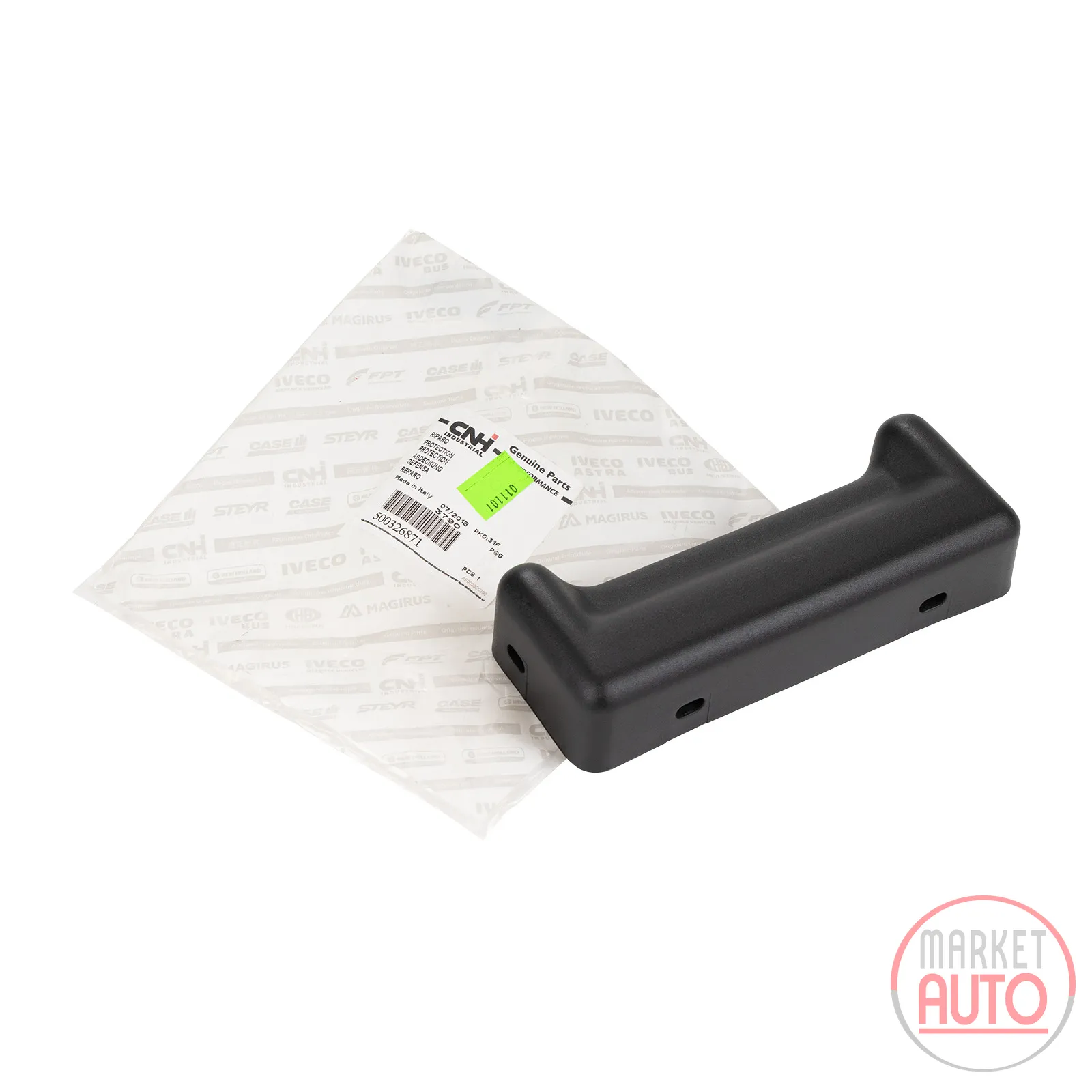 Bumper corner for flatbed rear left or right