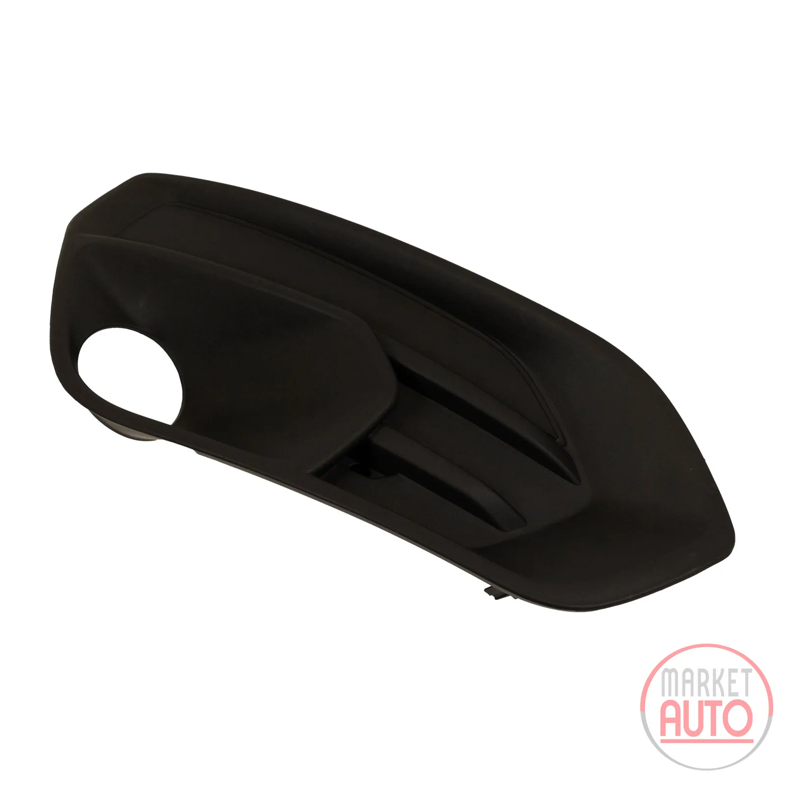 Cover cap for the front bumper right