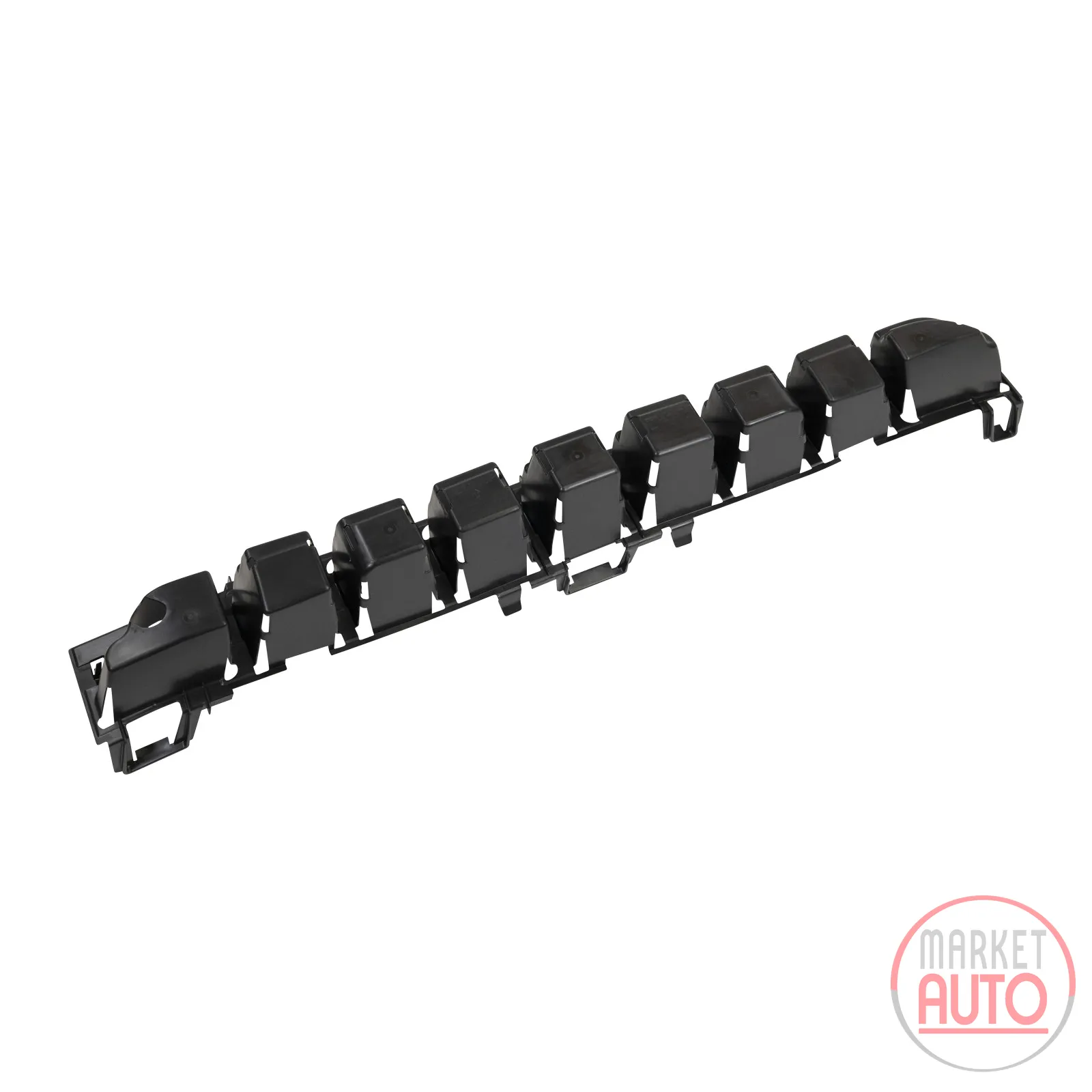 Lubricating felt for the front bumper