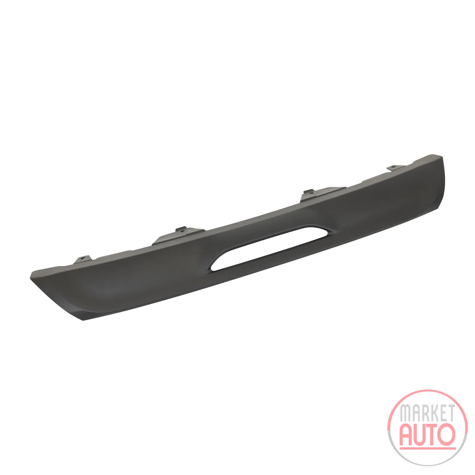 Rear bumper apron