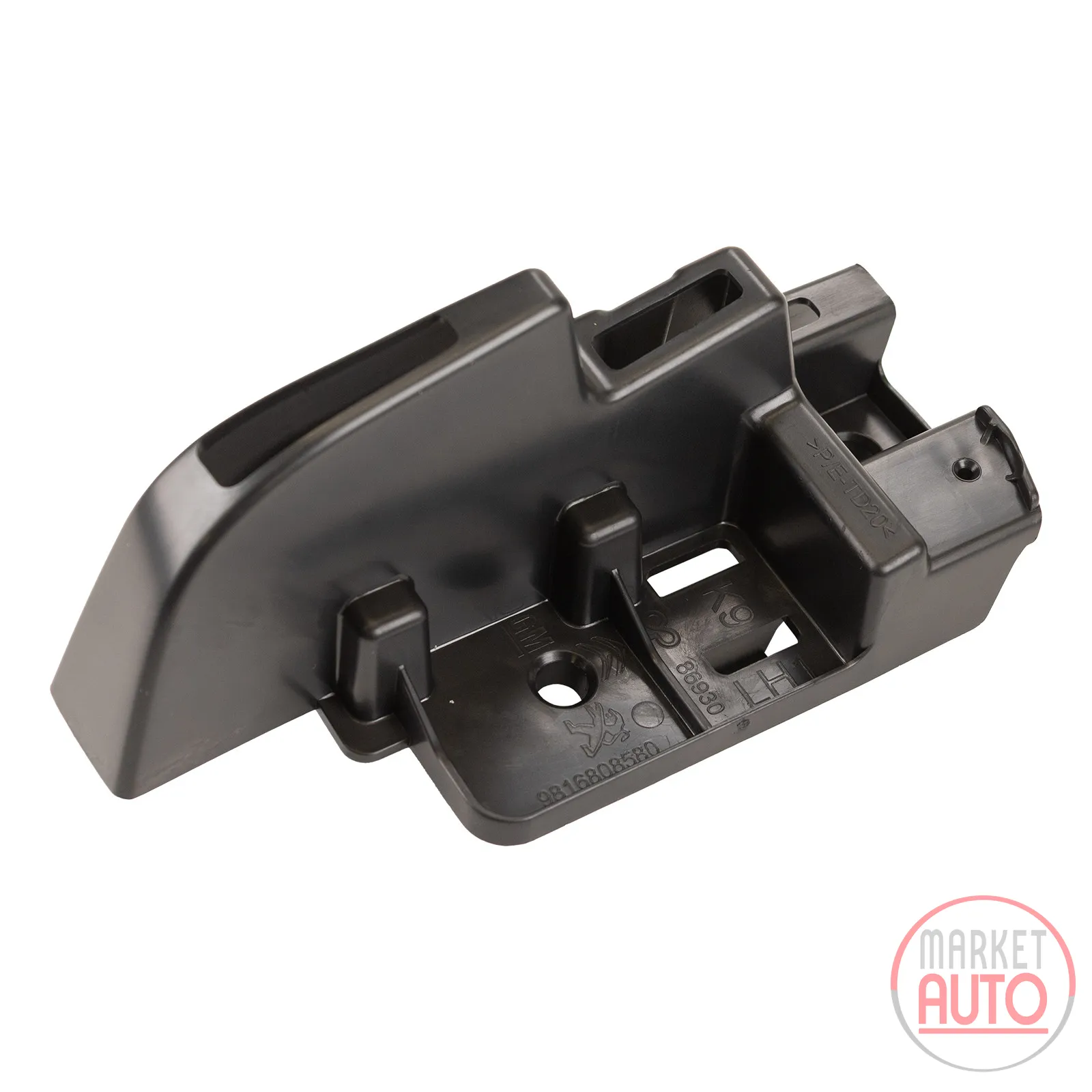 Bracket, rear left bumper