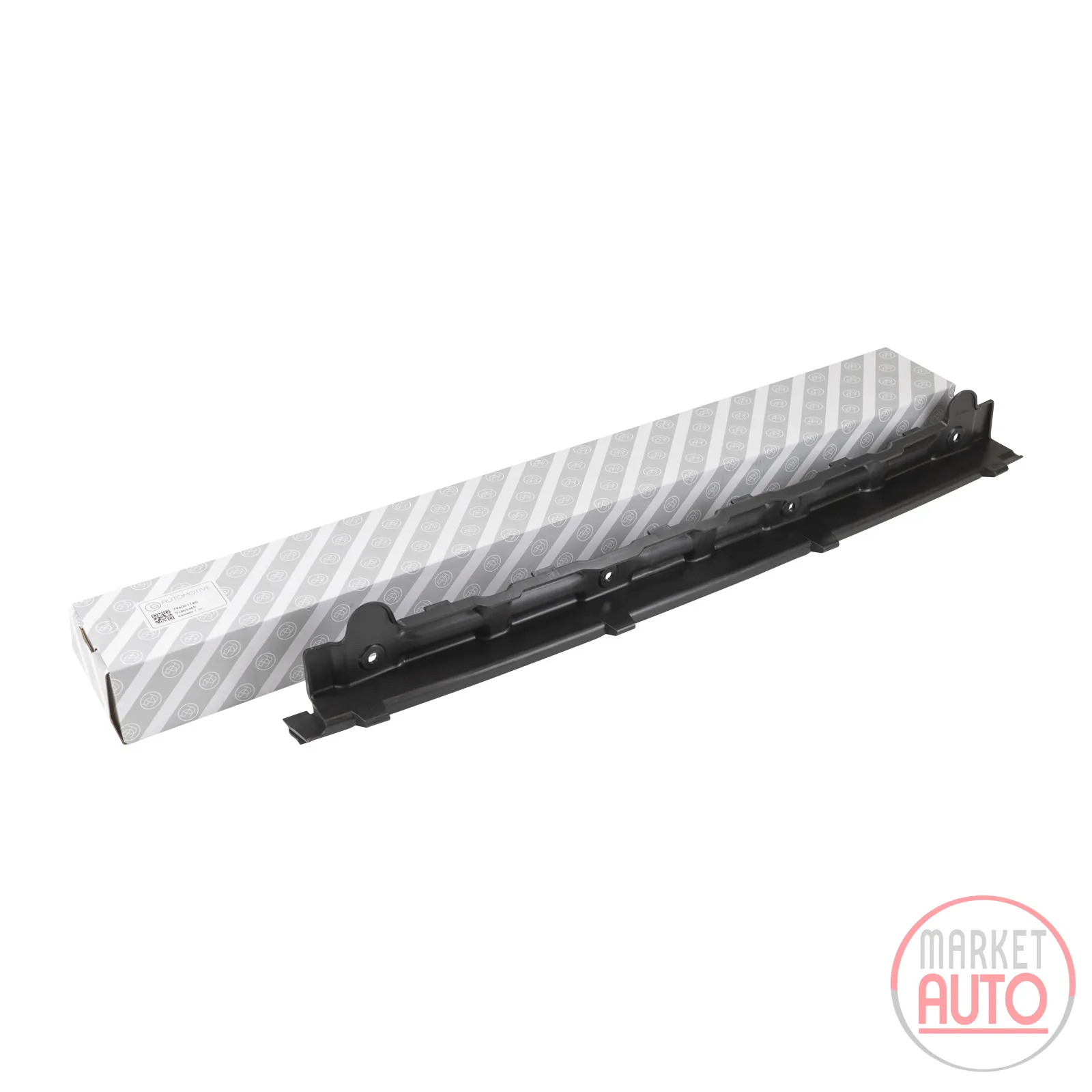 Rear bumper/brackets/lubricating felt