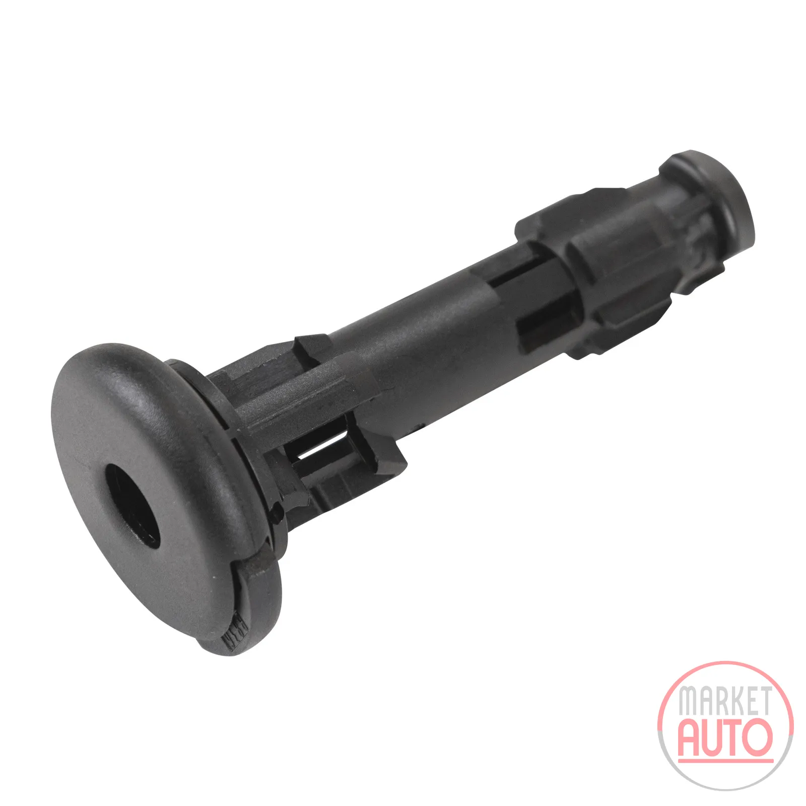 Retaining bush for headrest rear seat