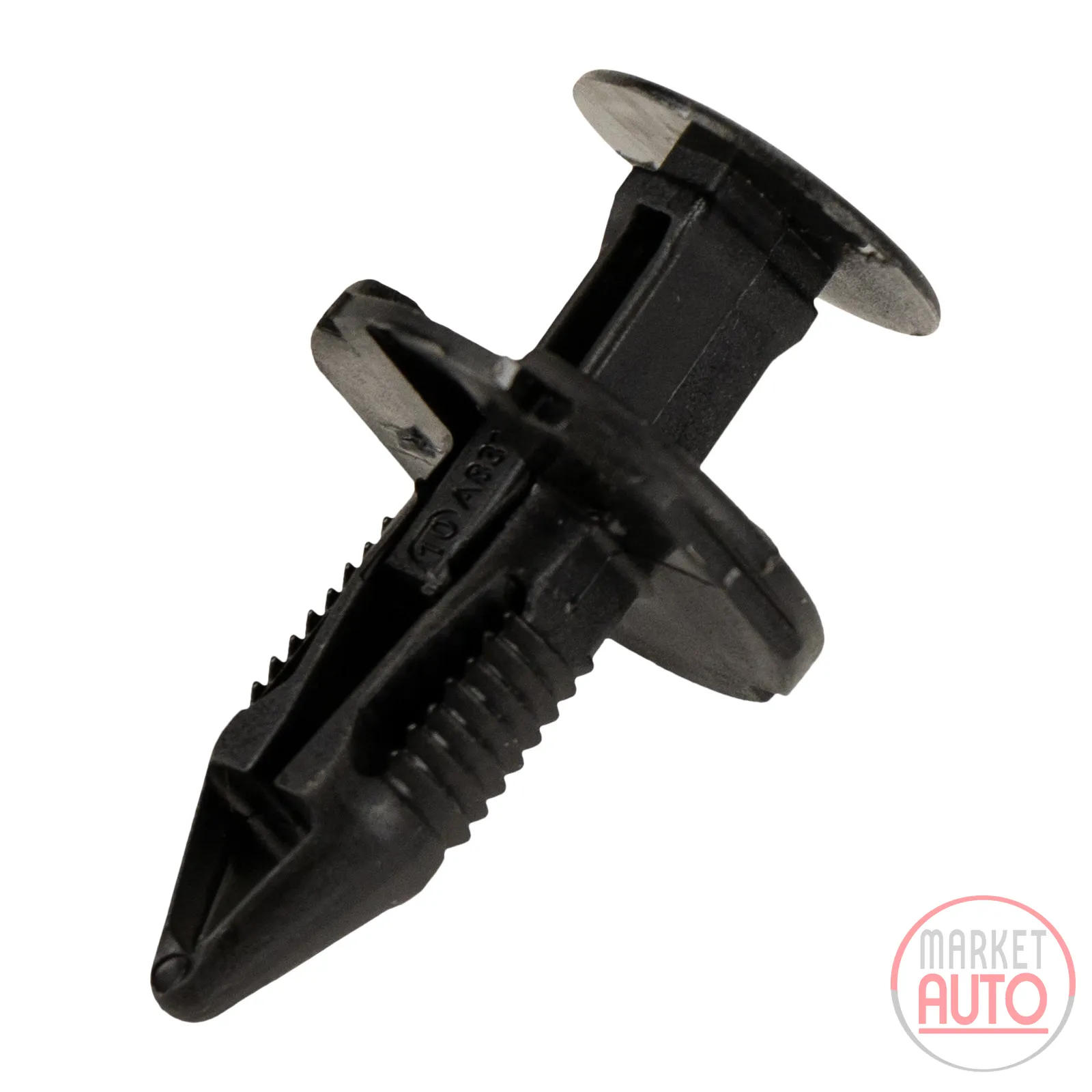Clamp with pin clips black