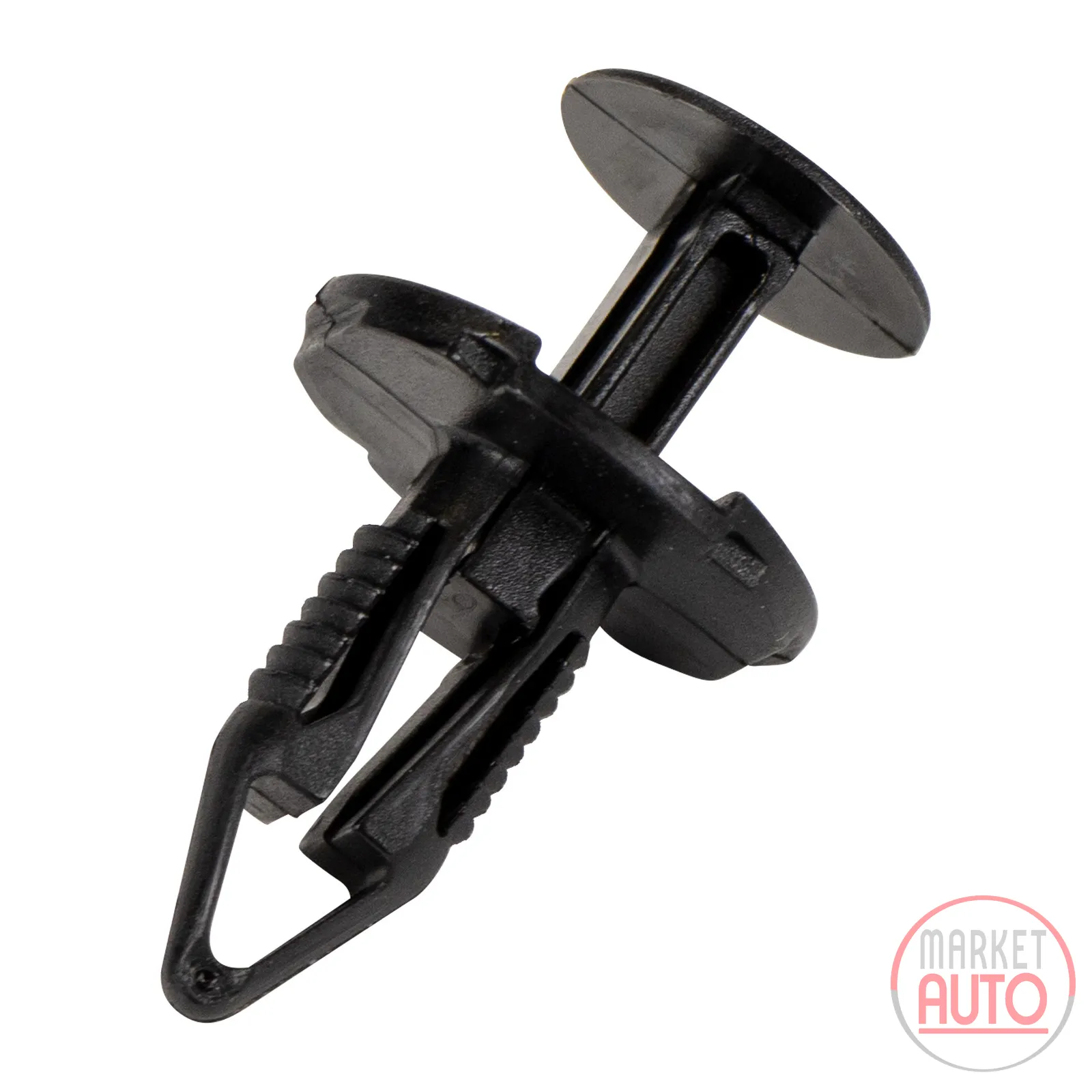 Clamp with pin clips black