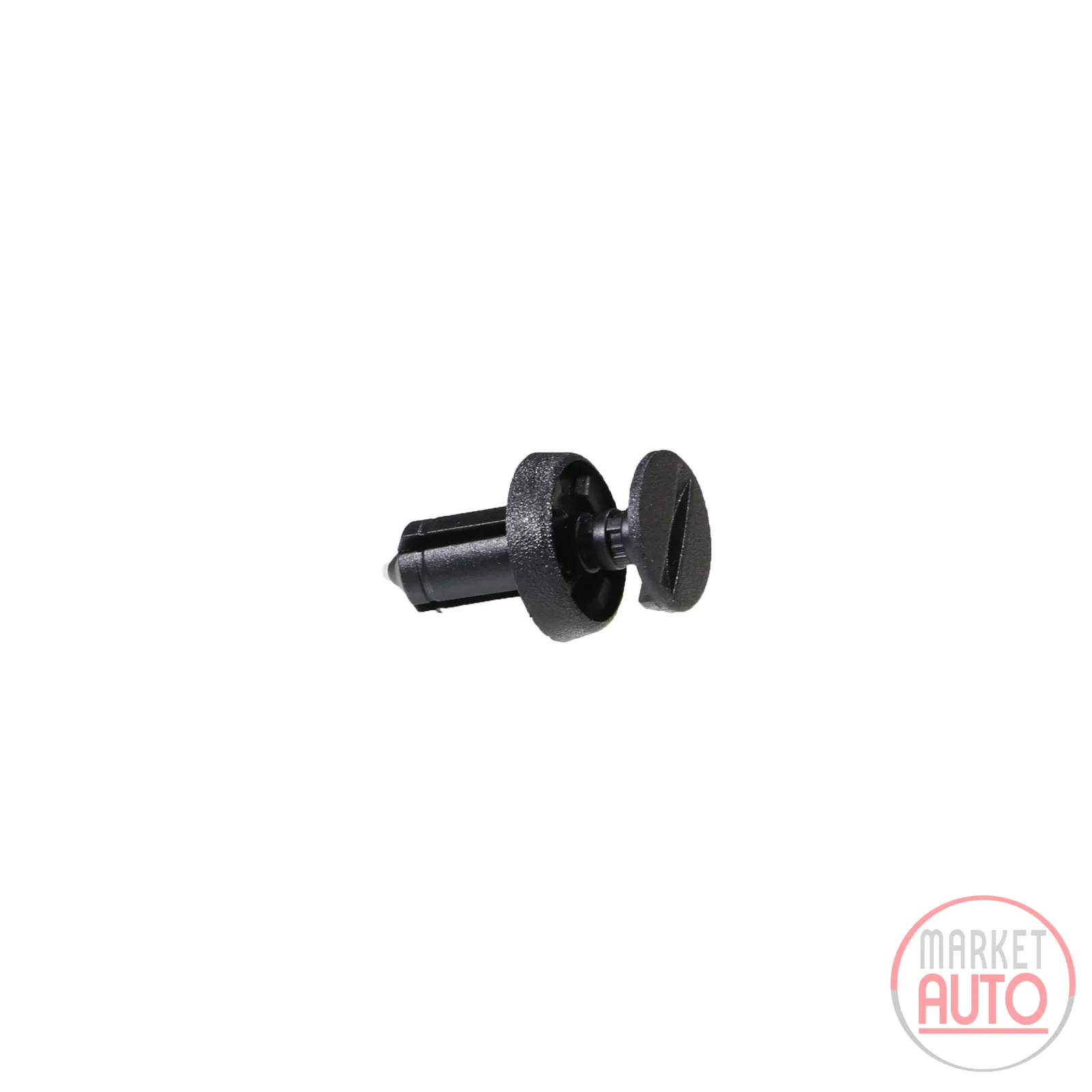 Rivet for outside under the windshield