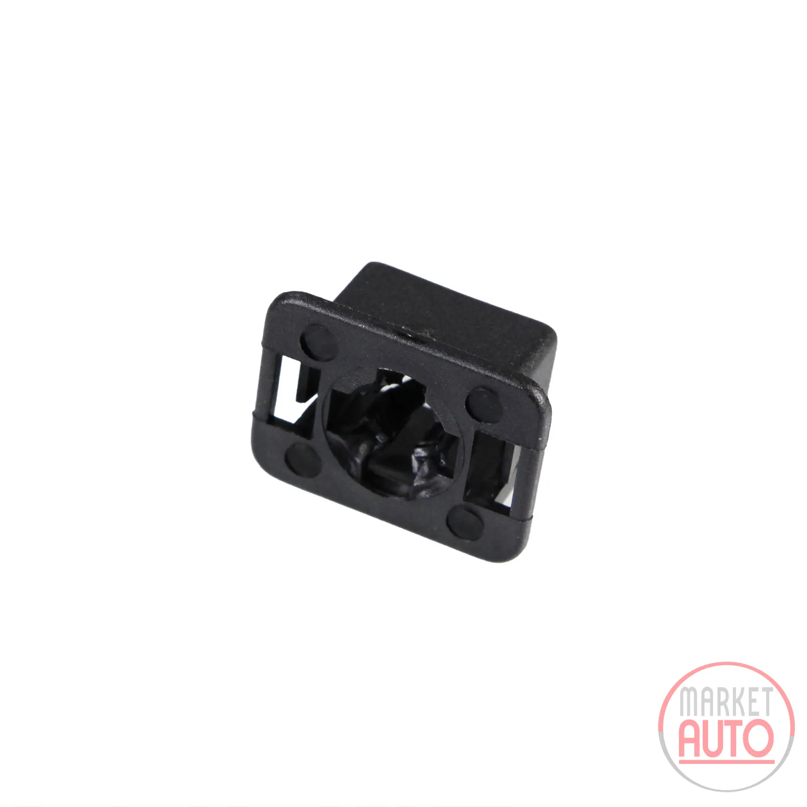 Clamping piece dome bearing headlight