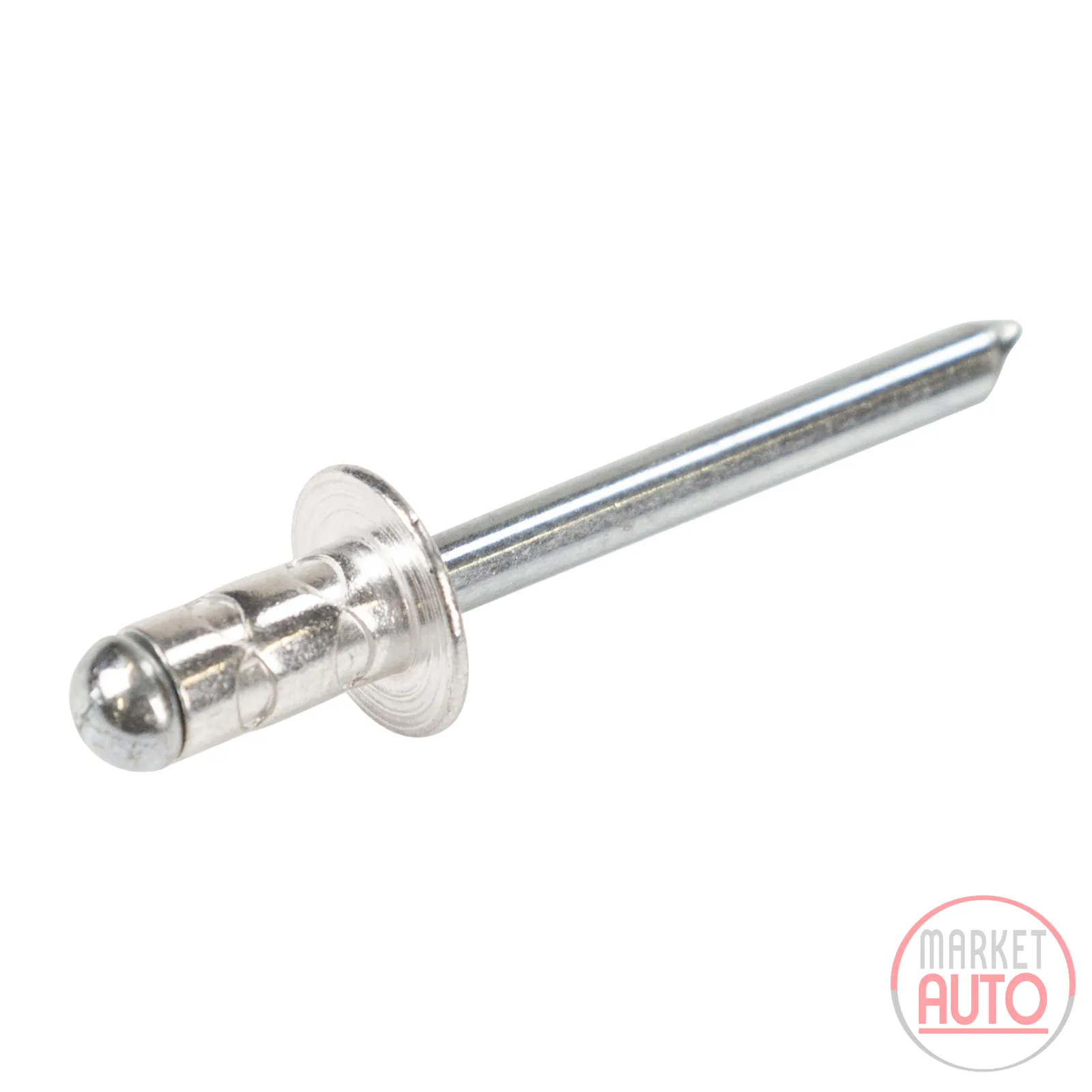 Rivet made of aluminum door handles