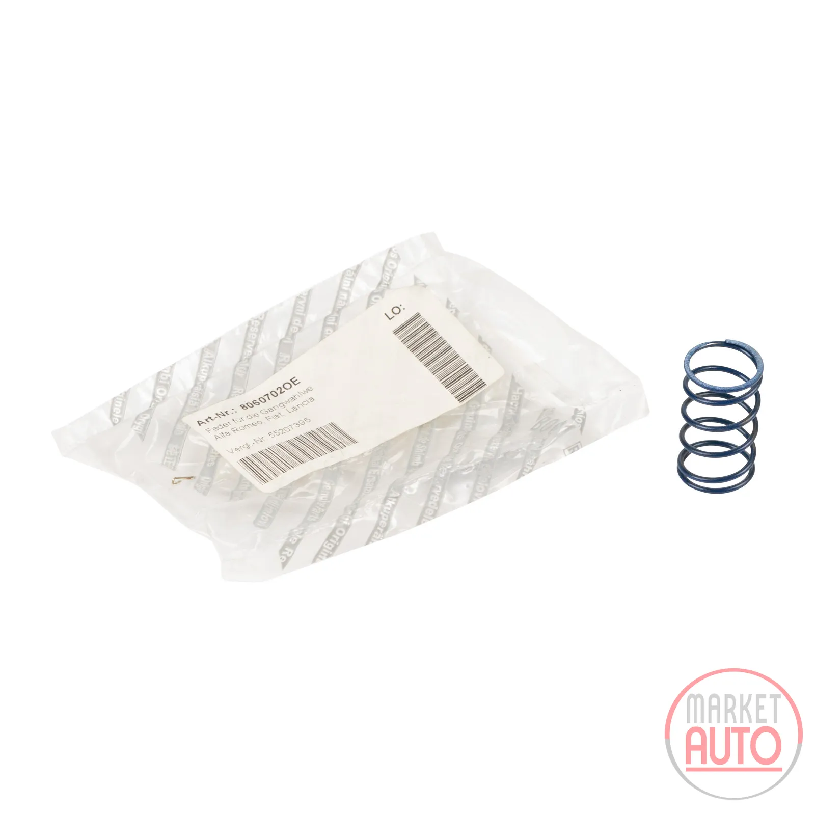 Spring for the gear selector shaft