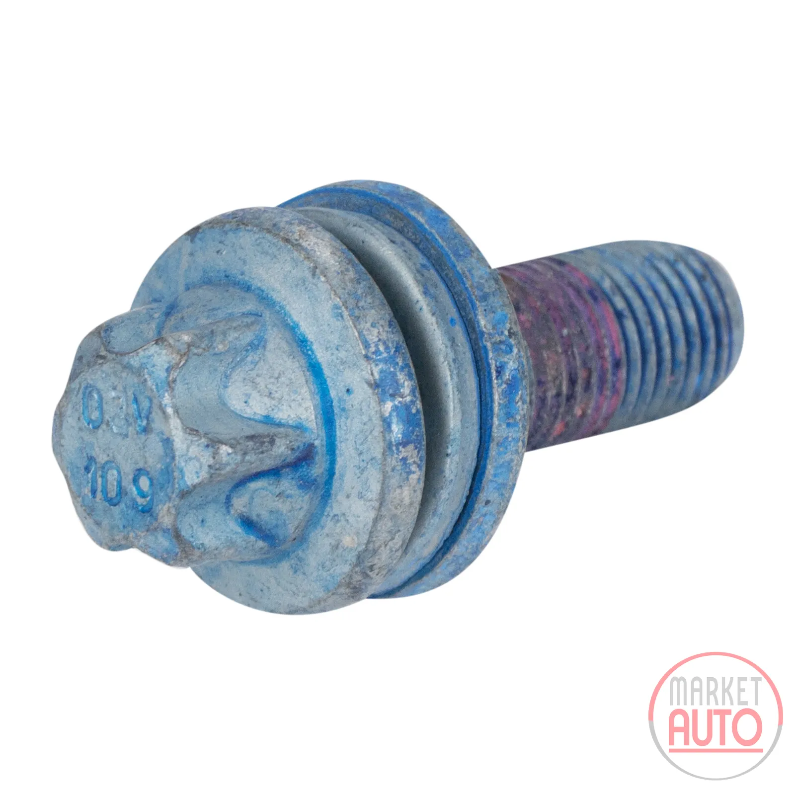 Screw for the rear wheel hub