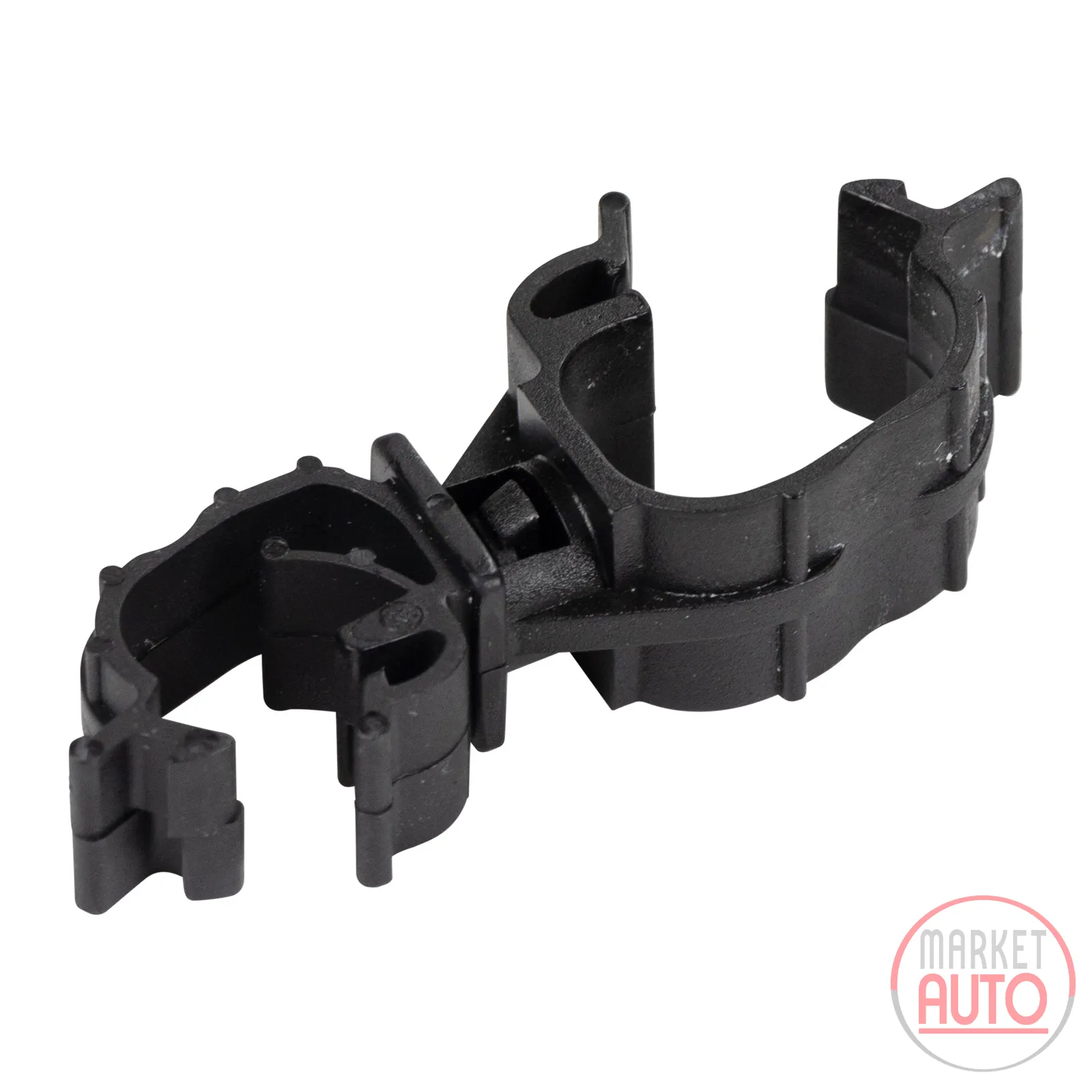 Clamping piece for the wind deflector