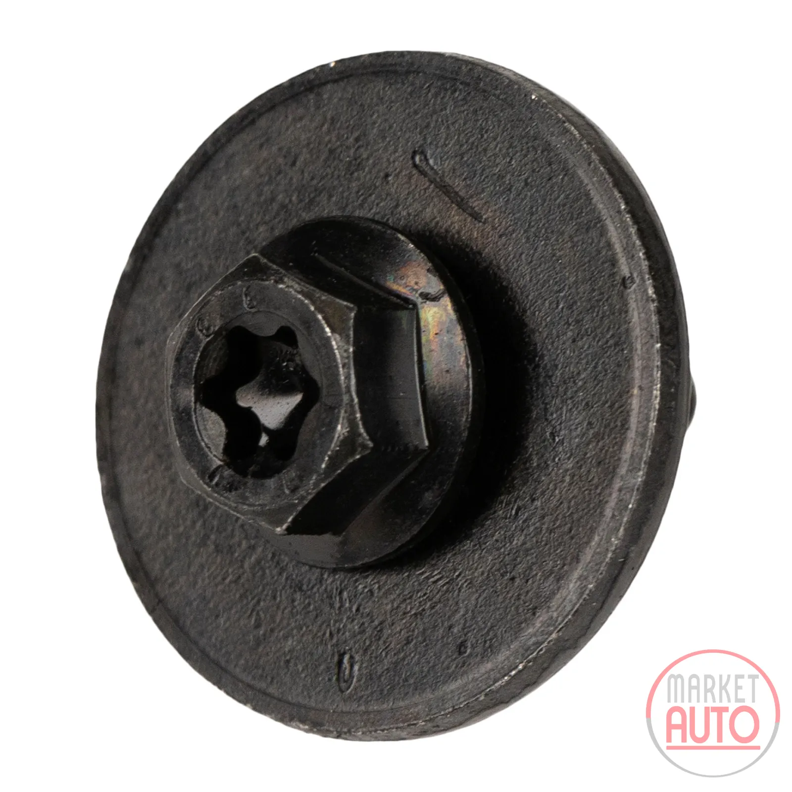 Screw for the wheel arch