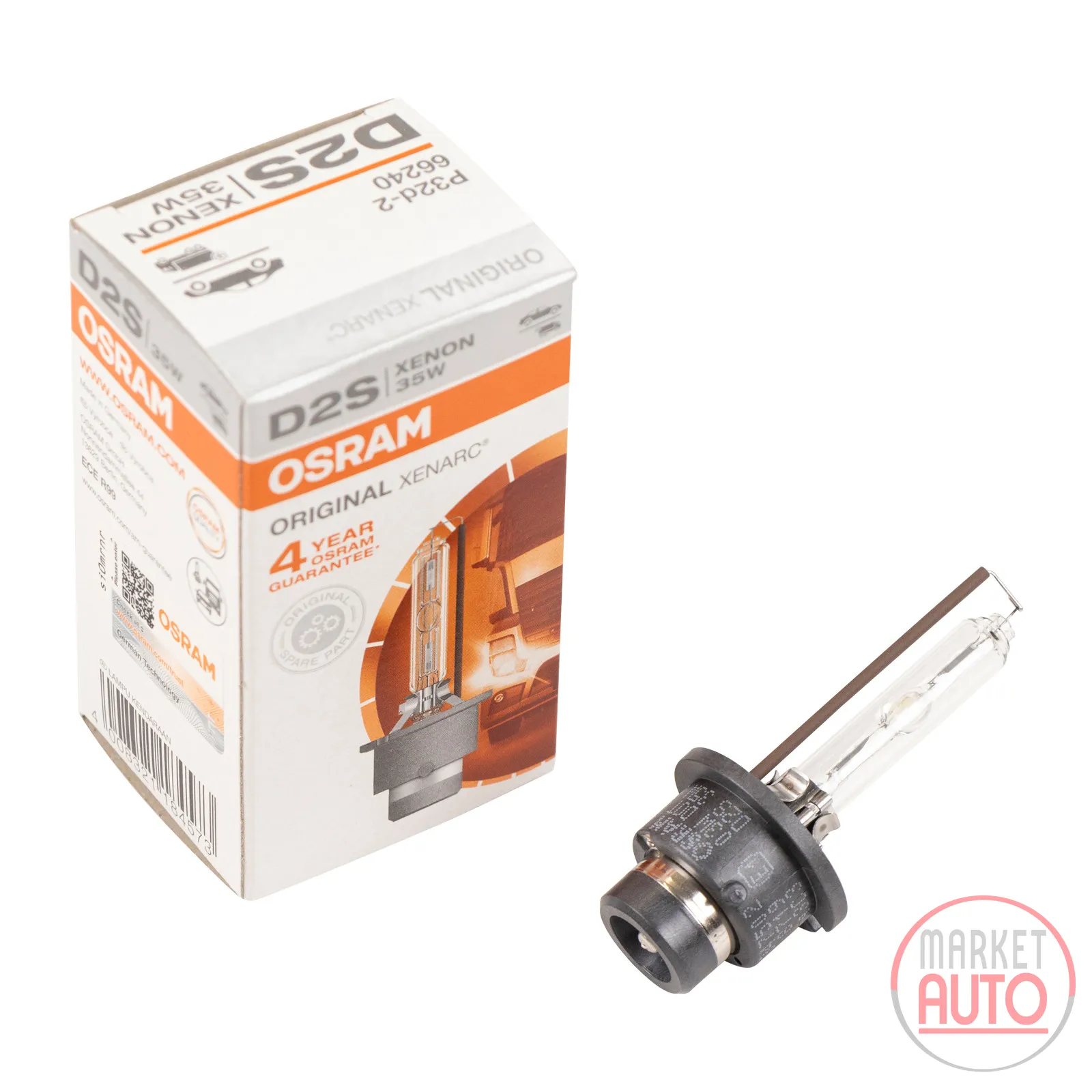 Xenon headlight bulb D2S 35W 85V P32d-2
