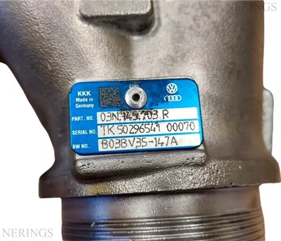 Turbocharger Remanufactured (Short manifold)(KKK) -NĒRINGS