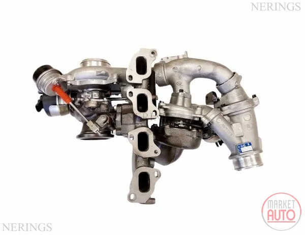 Turbocharger Remanufactured (Short manifold)(KKK) -NĒRINGS