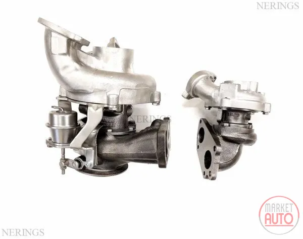 Twinturbo turbocharger Remanufactured (Hybrid-Turbo (KKK)-NĒRINGS