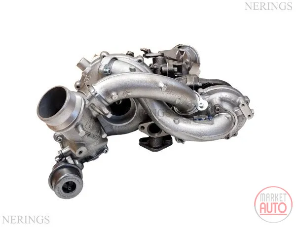 Twinturbo turbocharger Remanufactured (ККК) -NĒRINGS