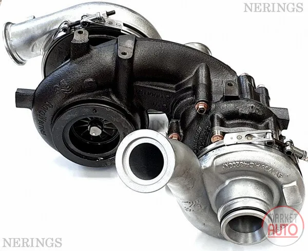 Twinturbo turbocharger Remanufactured (KKK)-NĒRINGS