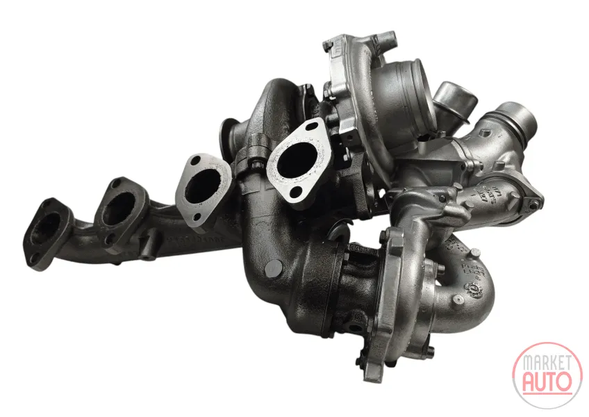 Twinturbo turbocharger Remanufactured (KKK)-NĒRINGS