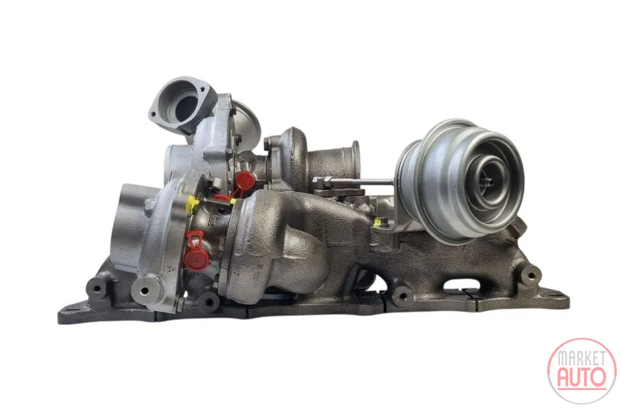 Twinturbo turbocharger Remanufactured (KKK)-NĒRINGS