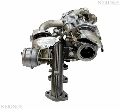Twinturbo turbocharger remanufactured (KKK)-NĒRINGS