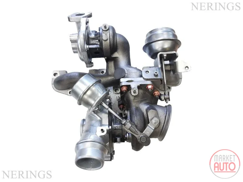 Twinturbo turbocharger Remanufactured (KKK)-NĒRINGS